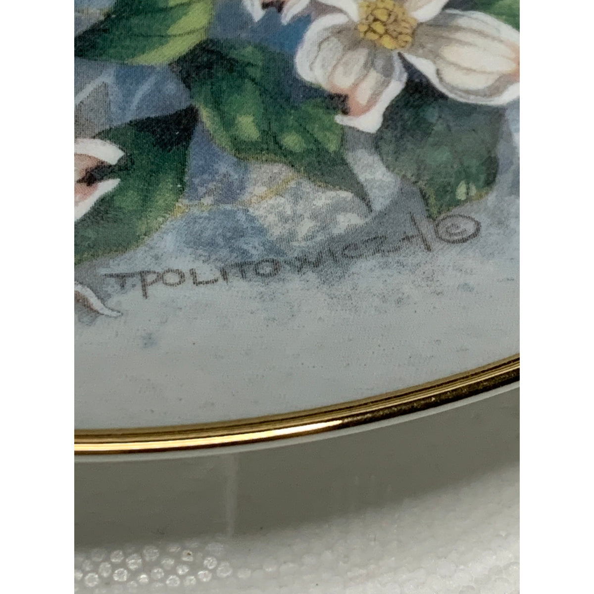 Franklin Mint Spring Serenade Theresa Politowicz Robin Collector Plate