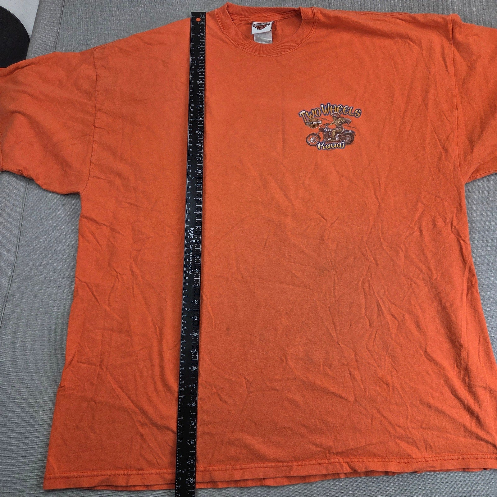 Harley-Davidson 2006 Two Wheels Kauai Hawaii USA Graphic T-Shirt 3XL USA