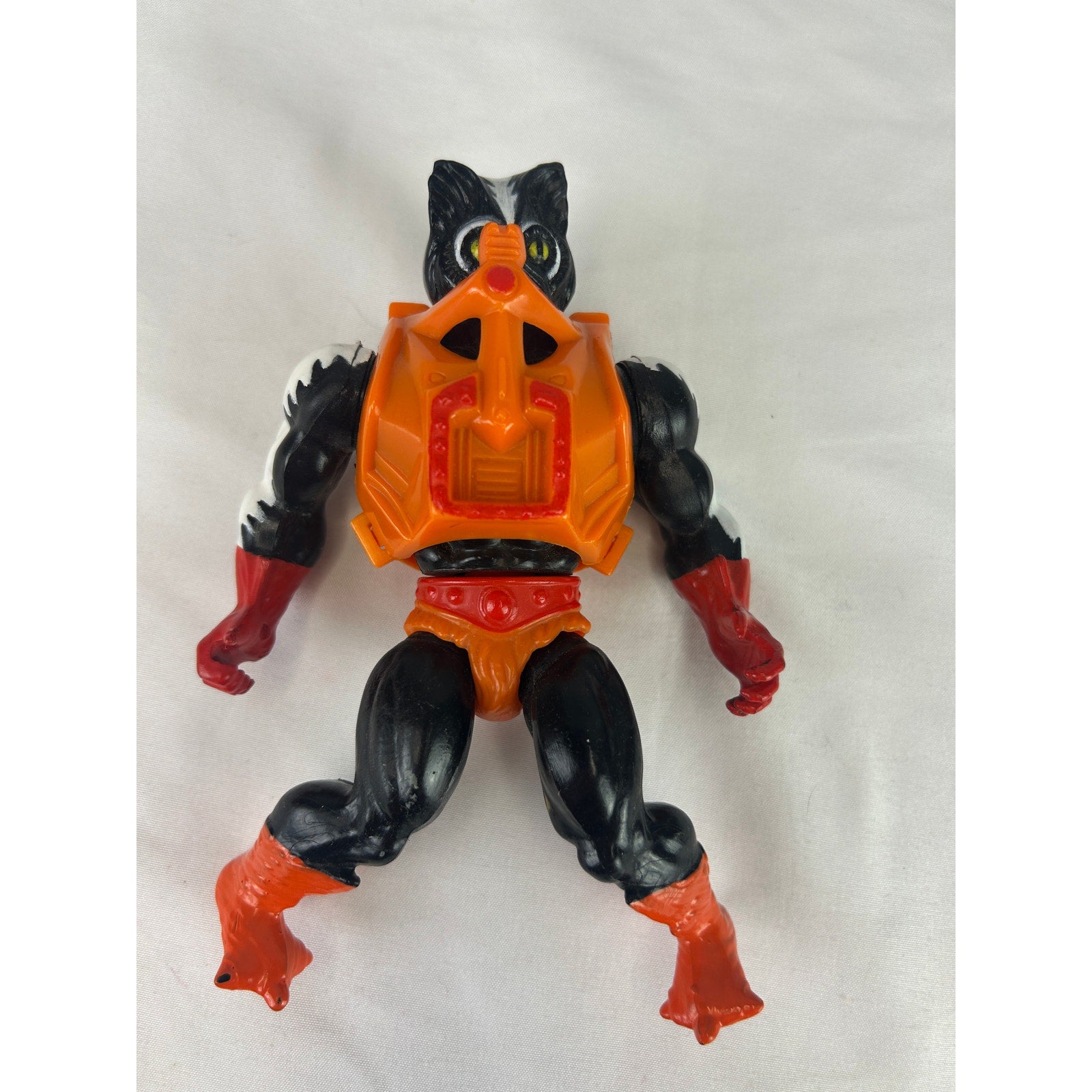 Vintage 1985 Mattel Stinkor Masters of the Universe MOTU Action Figure Armor
