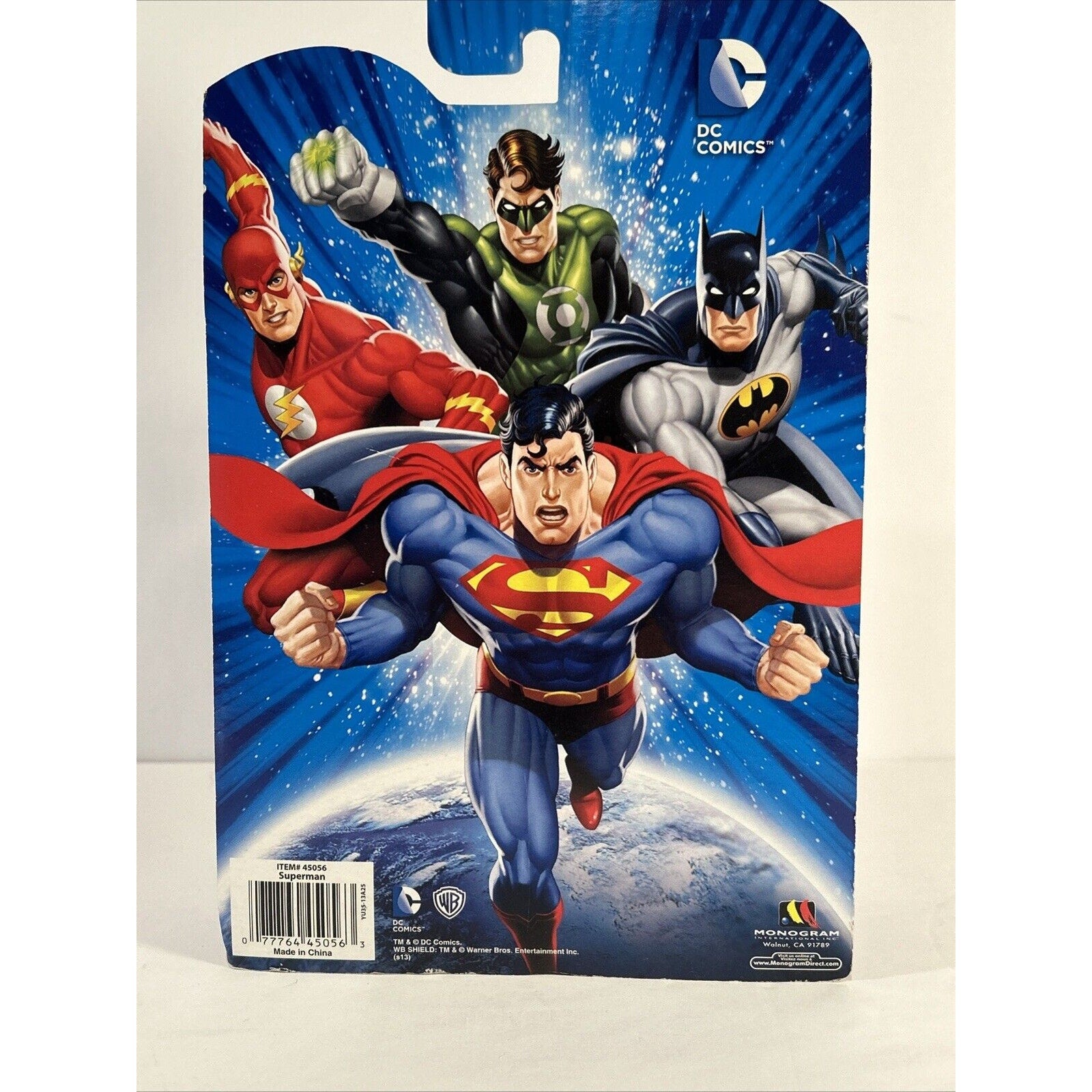 DC Comics Monogram Batman & Superman 4” Collectible Figures Sealed New