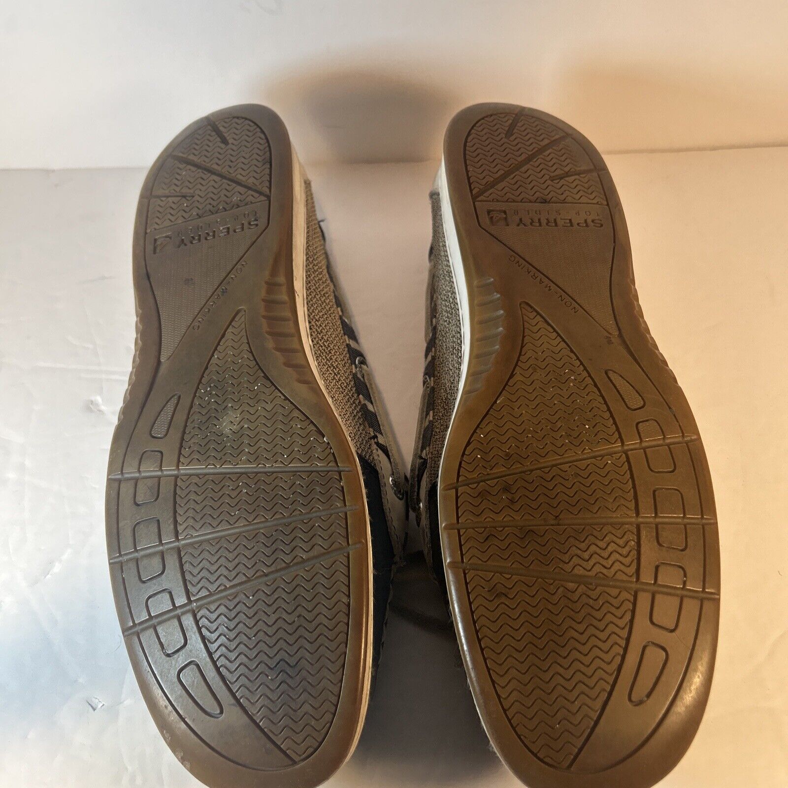 Sperry Top-Sider Angelfish Boat Shoes Gray Breton Stripe Women’s 9.5M
