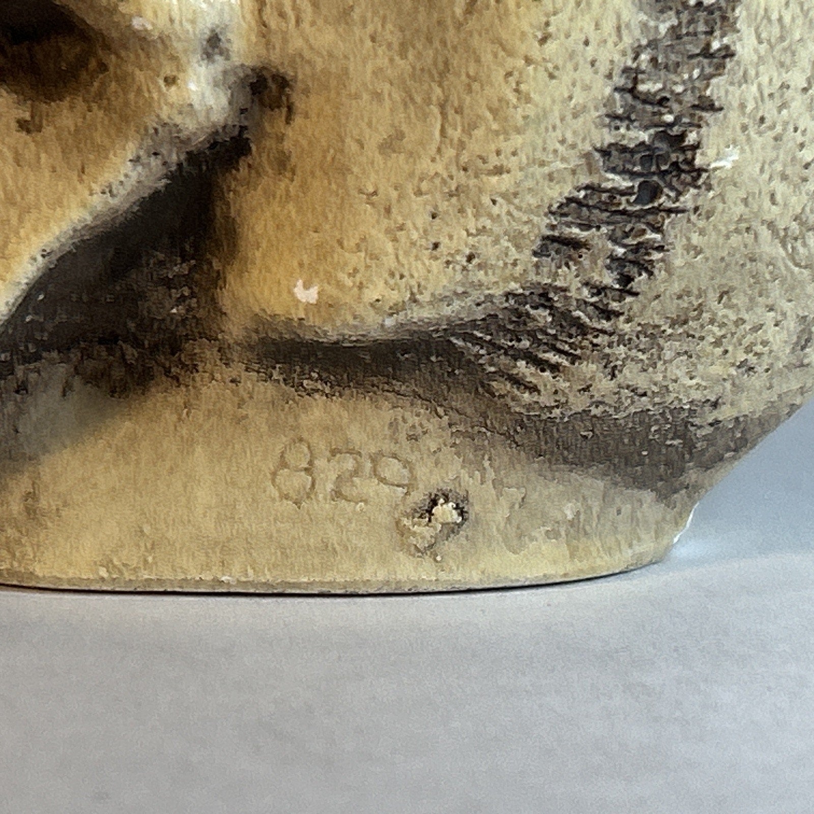 Rare Antique Ernst Bohne Bisque Skull Figurine #829 Germany 1900s – Macabre