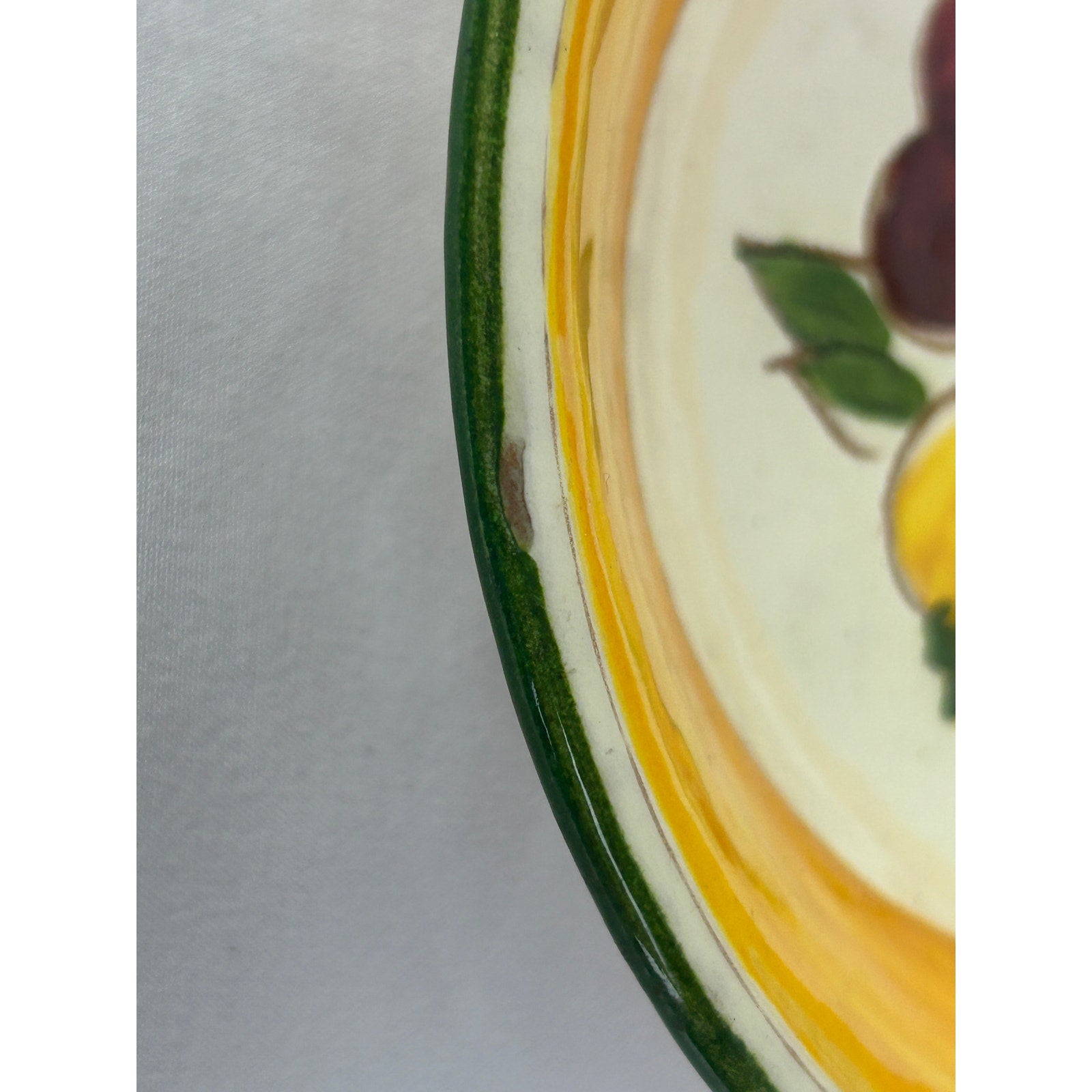 Vintage Della Ware Festival Fruit Bowls Set 5 Hand Painted USA