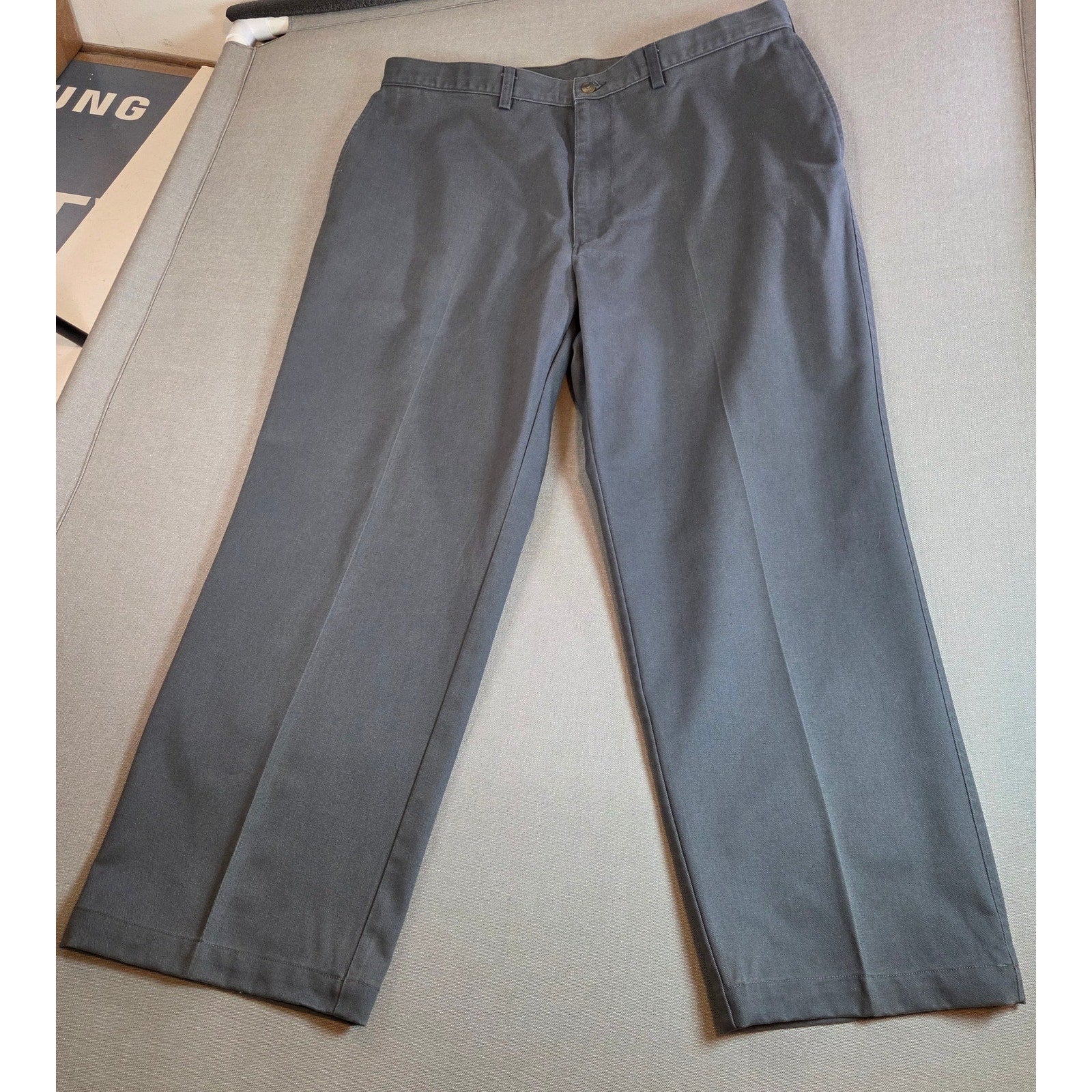 Vintage Haggar Generations Pleated 100% Cotton Slacks Men’s 38x30 Gray Mexico