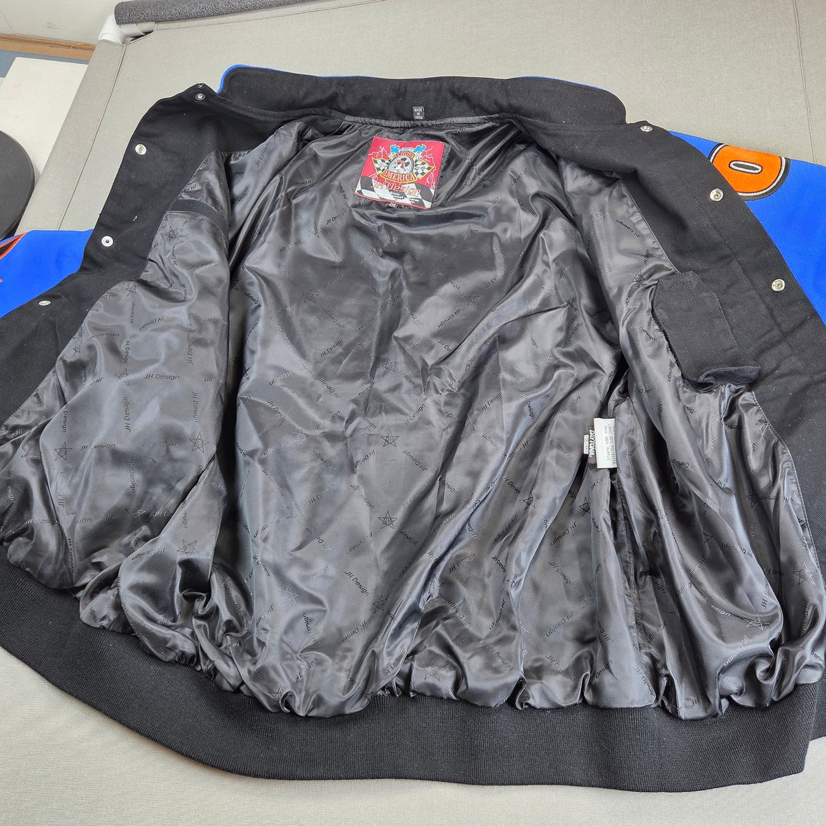 Vintage 2005 JH Design Disney Racing Across America Mickey Jacket 2XL Daytona