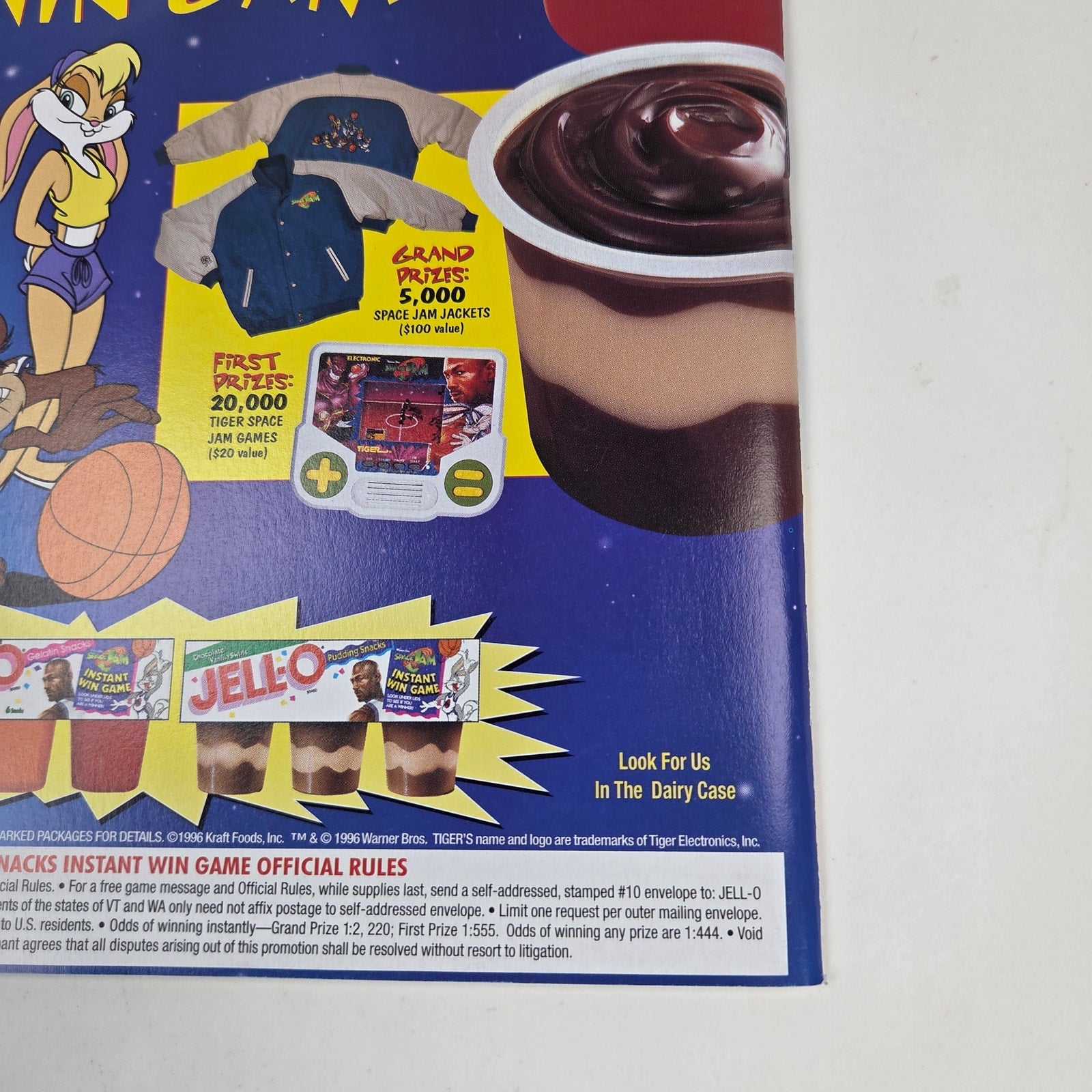 Sports Illustrated For Kids Space Jam Michael Jordan 1997 Newsstand Poster