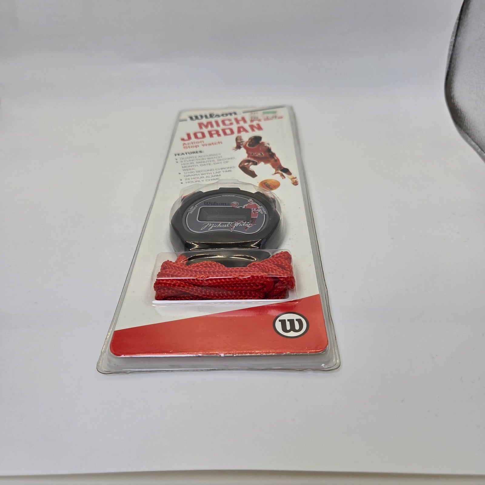 Michael Jordan Wilson Action Stopwatch LMJ008 Sealed Vintage 1990s NBA