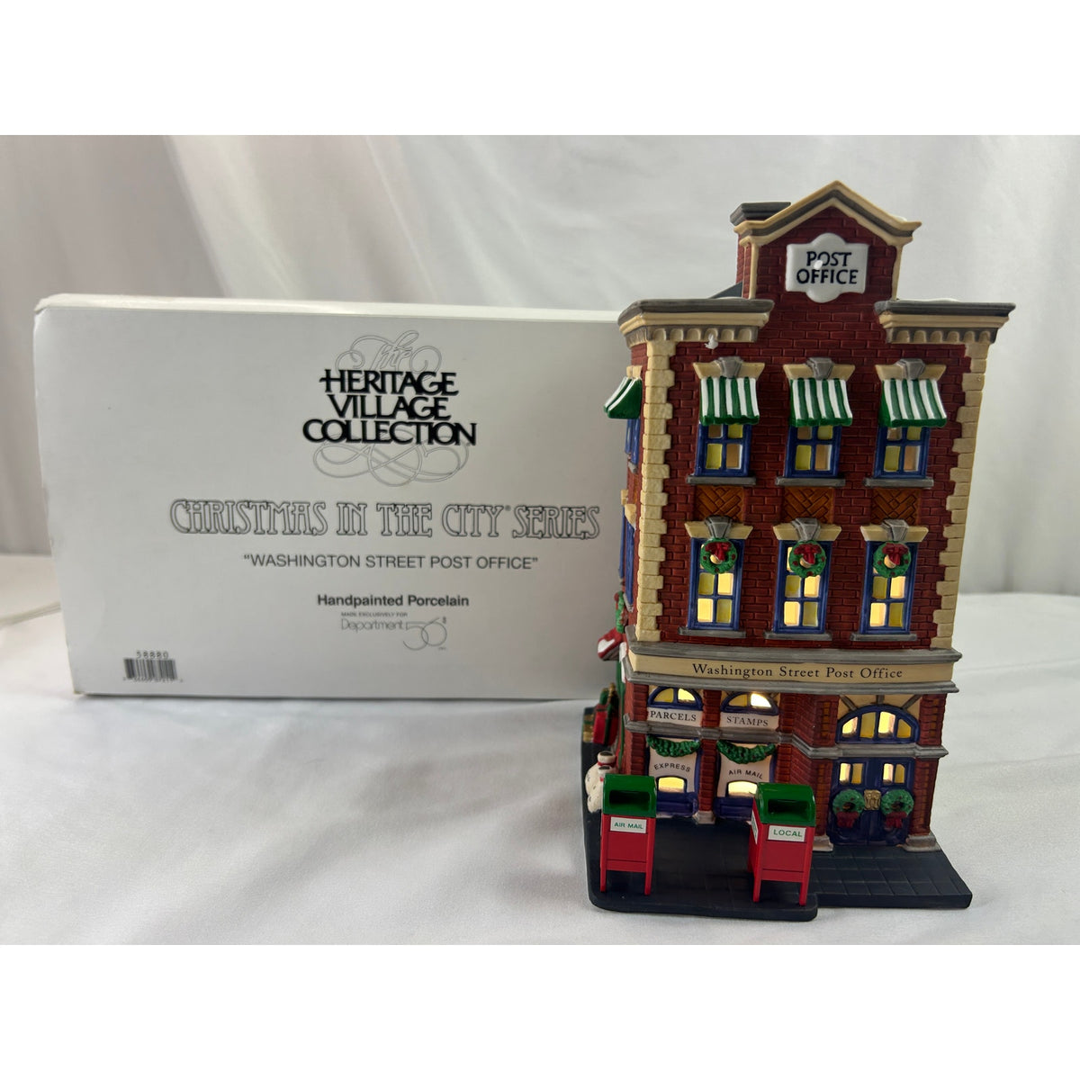 Dept 56 Washington Street Post Office 58880 Christmas In The City Retired