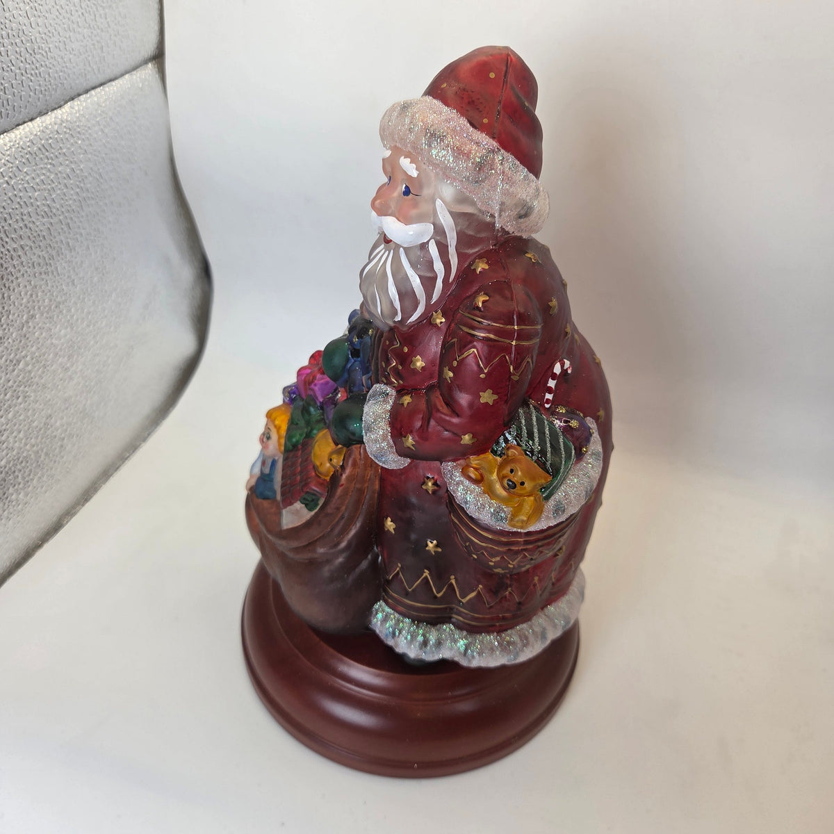 Merck Old World Christmas Legendary Father Christmas Light 2000 Boxed 10"