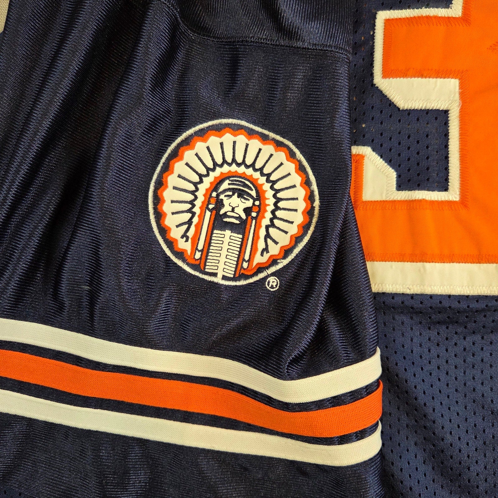 Colosseum Fighting Illini Jersey #32 XXL Vintage Chief Illiniwek Korea