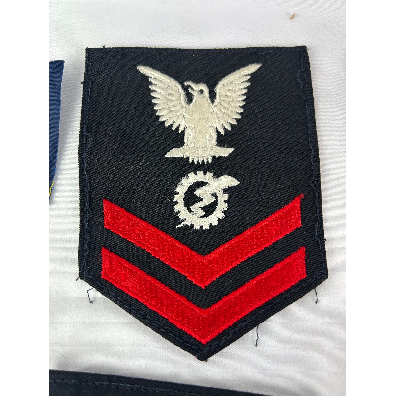 Vintage US Navy Rating Badge Patch Lot Petty Officer Uniform Insignia