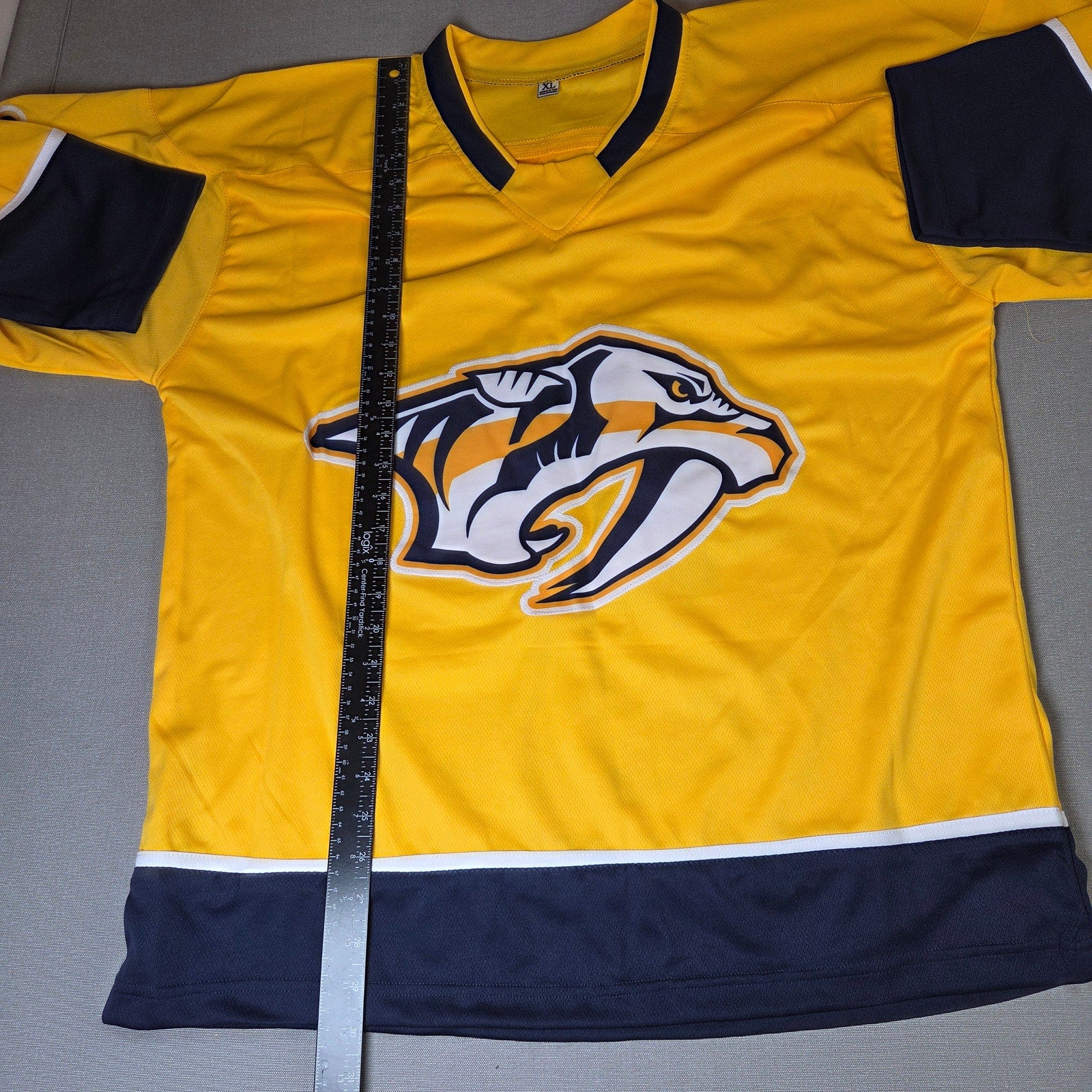 Viktor Arvidsson Signed Nashville Predators Custom Jersey JSA Witness COA XL