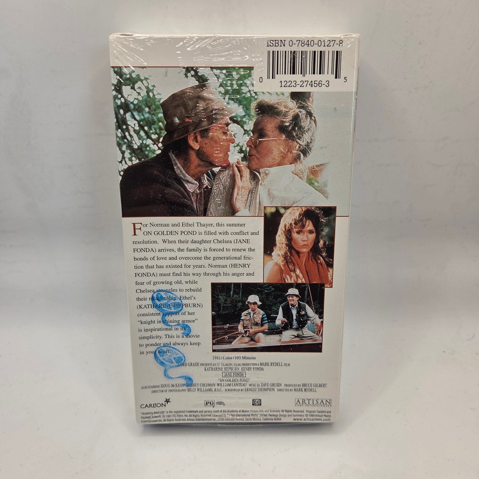 On Golden Pond 1981 Factory Sealed VHS Katharine Hepburn Henry Fonda
