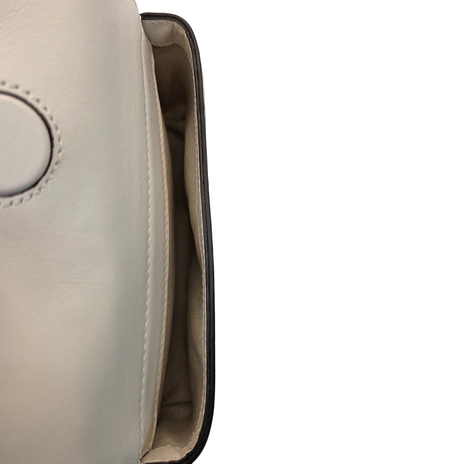 Gucci Perforated Guccissima Leather Belt Bag / Waist Bag Ivory Off-White