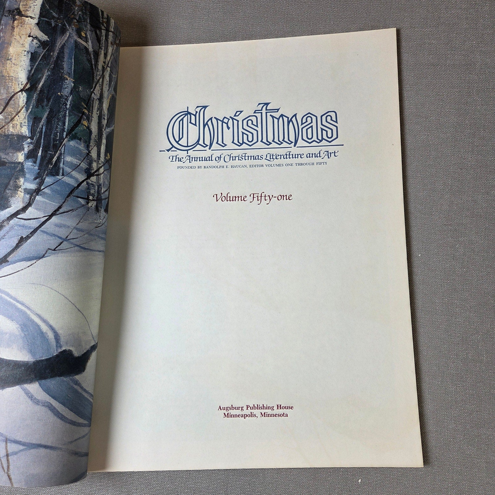 Christmas Annual Literature Art Vol 51 52 + Norges Jul 1982 Holiday Books