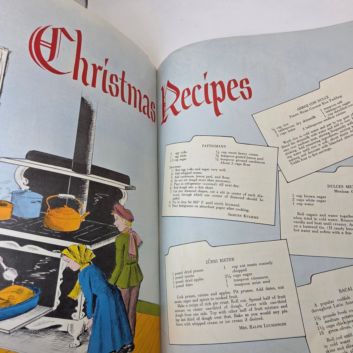 Vintage 1950s Christmas Echoes Lutheran Booklet Messenger Press Minneapolis MN