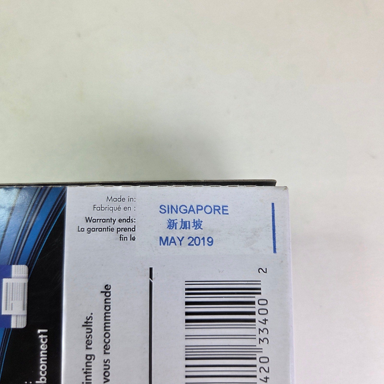 HP 940XL Black Ink Cartridge C4906AN Expired 2019 New Sealed Packaging