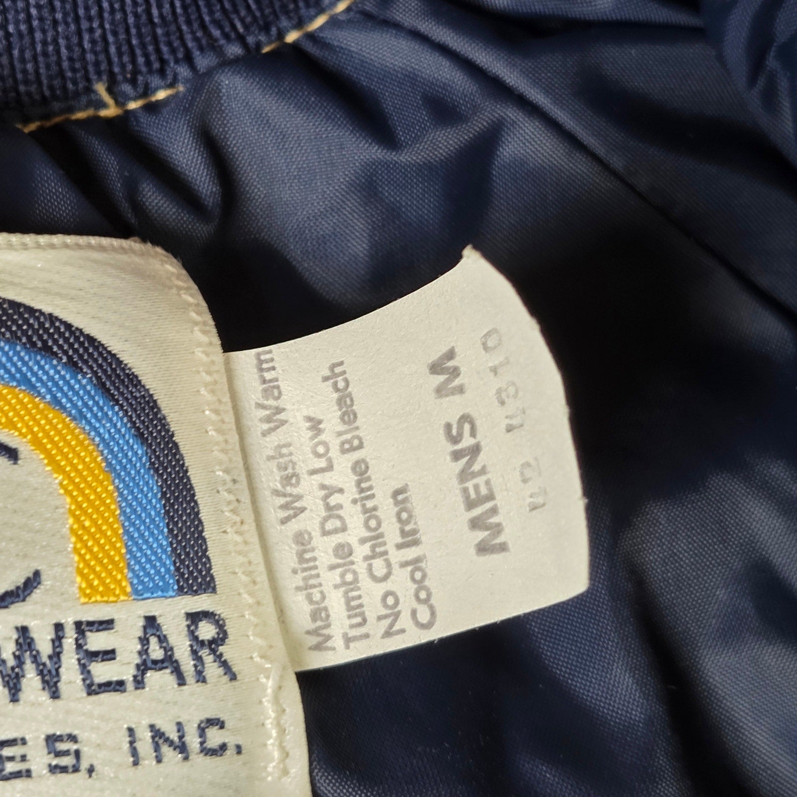 AMC Ski & Sportswear Vintage 1/4 Zip Jacket Made USA Mens Medium
