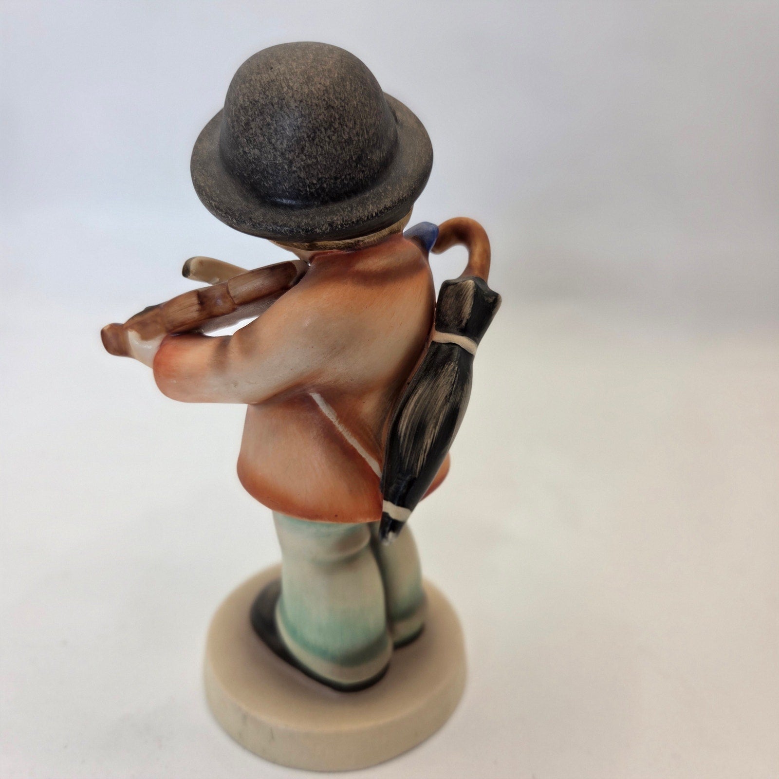 Goebel Hummel Little Fiddler Violin Boy Figurine W Germany Bee V 5in Vintage