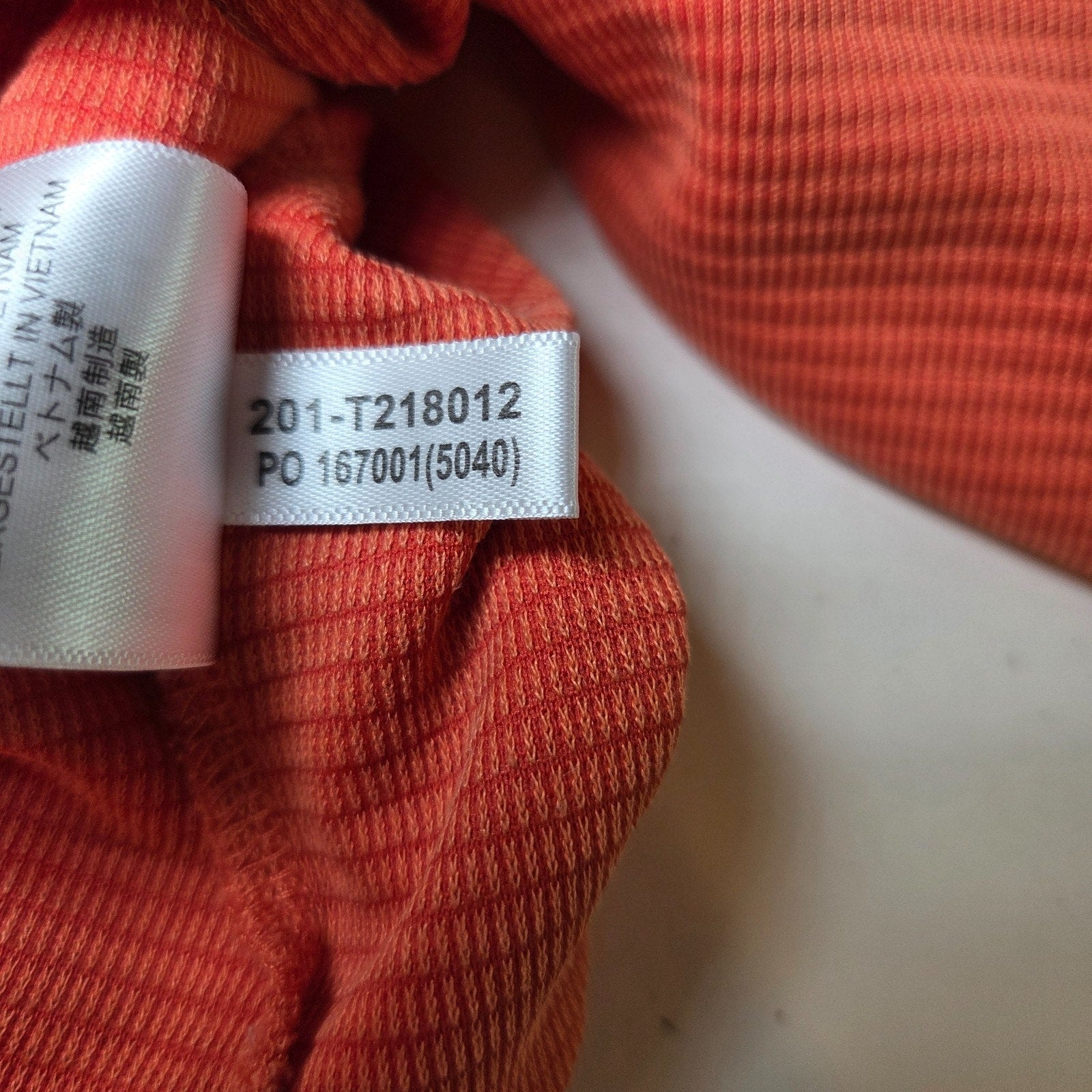 Tommy Bahama IslandZone Polo Shirt Orange S Tencel Blend Lightweight Size S