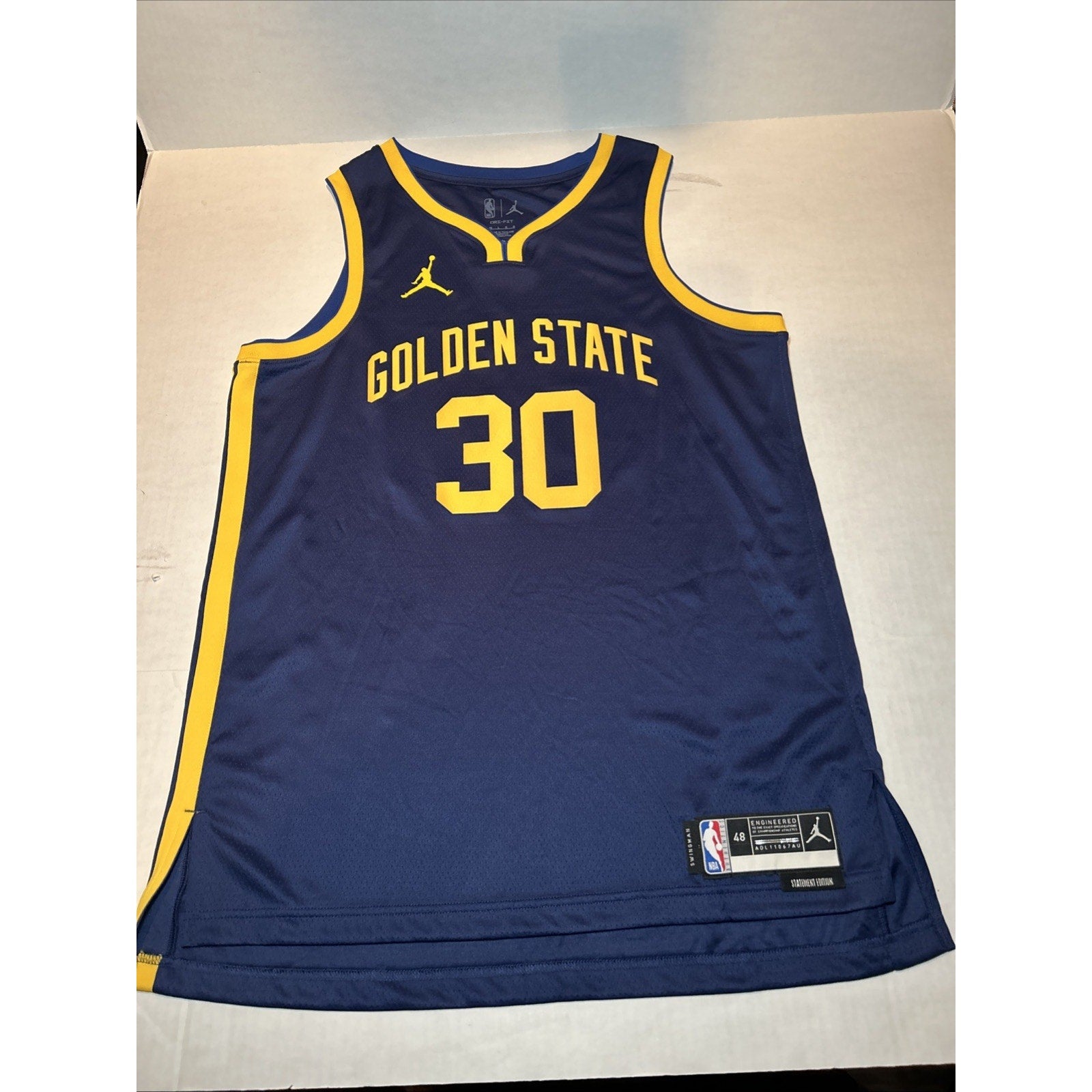 Stephen Curry #30 Golden State Warriors Nike Dri-Fit Basketball Jersey Size L