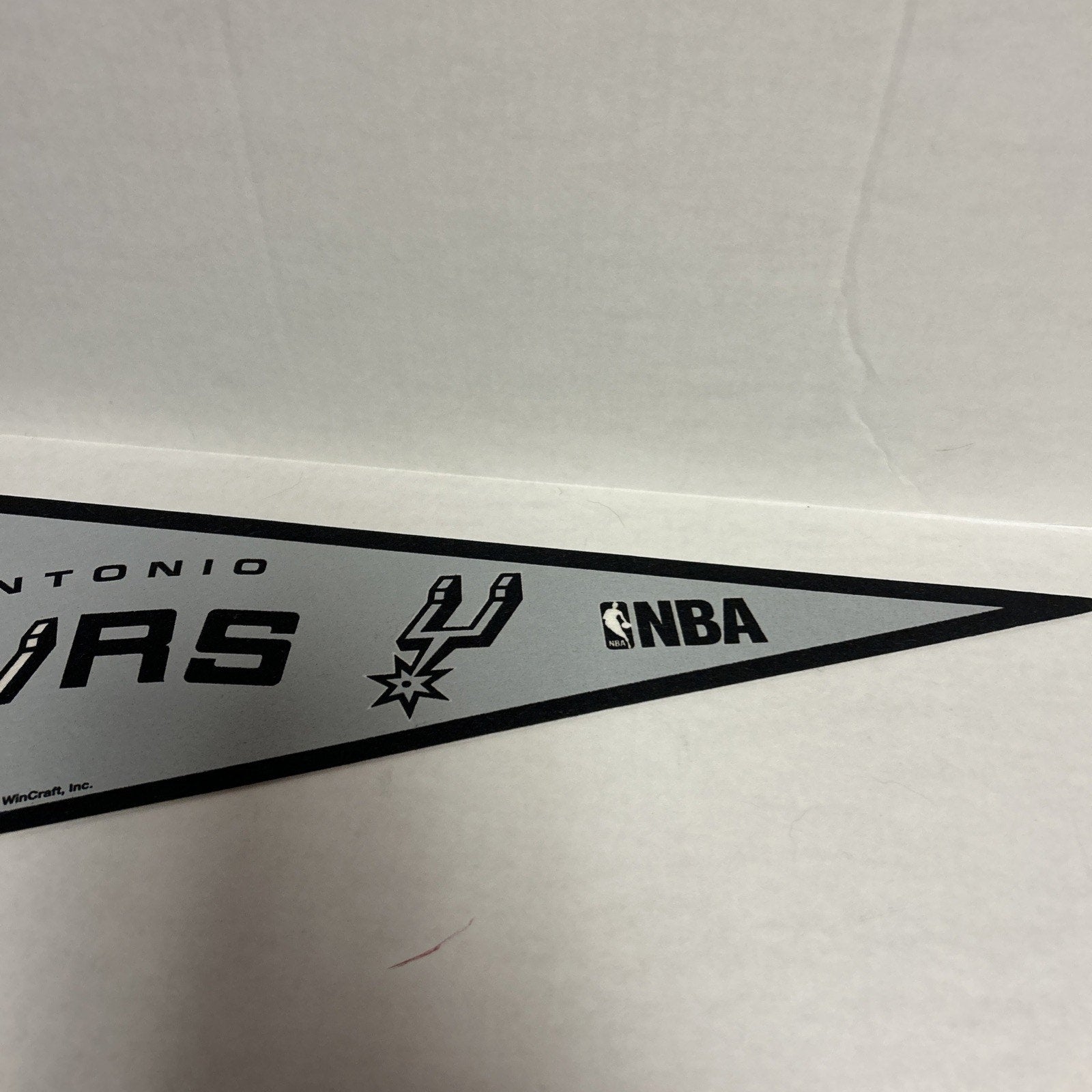 New San Antonio Spurs NBA 12" X 30" Wincraft Felt Pennant