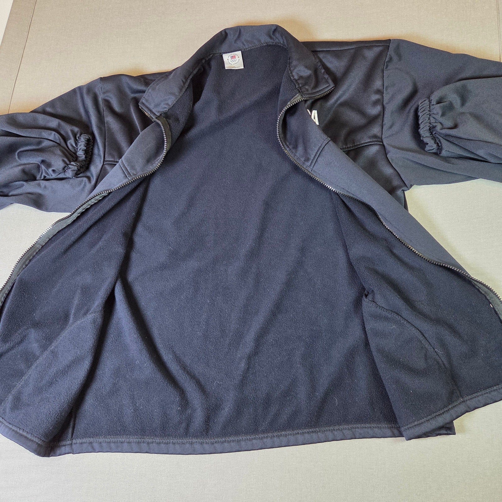 United States Olympic Committee USA Zip Jacket XL Made in USA