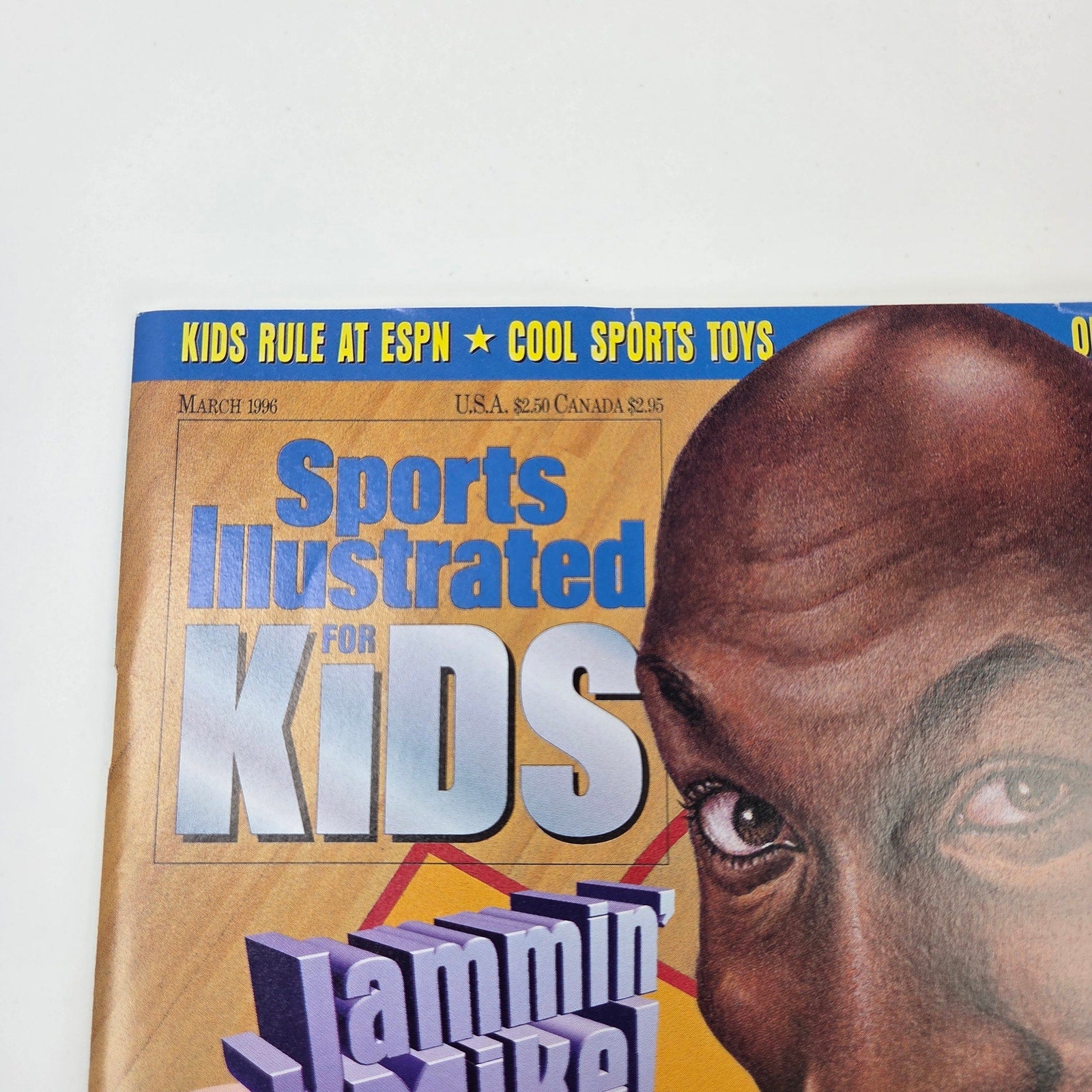 Sports Illustrated for Kids March 1996 Michael Jordan Complete Poster Cards