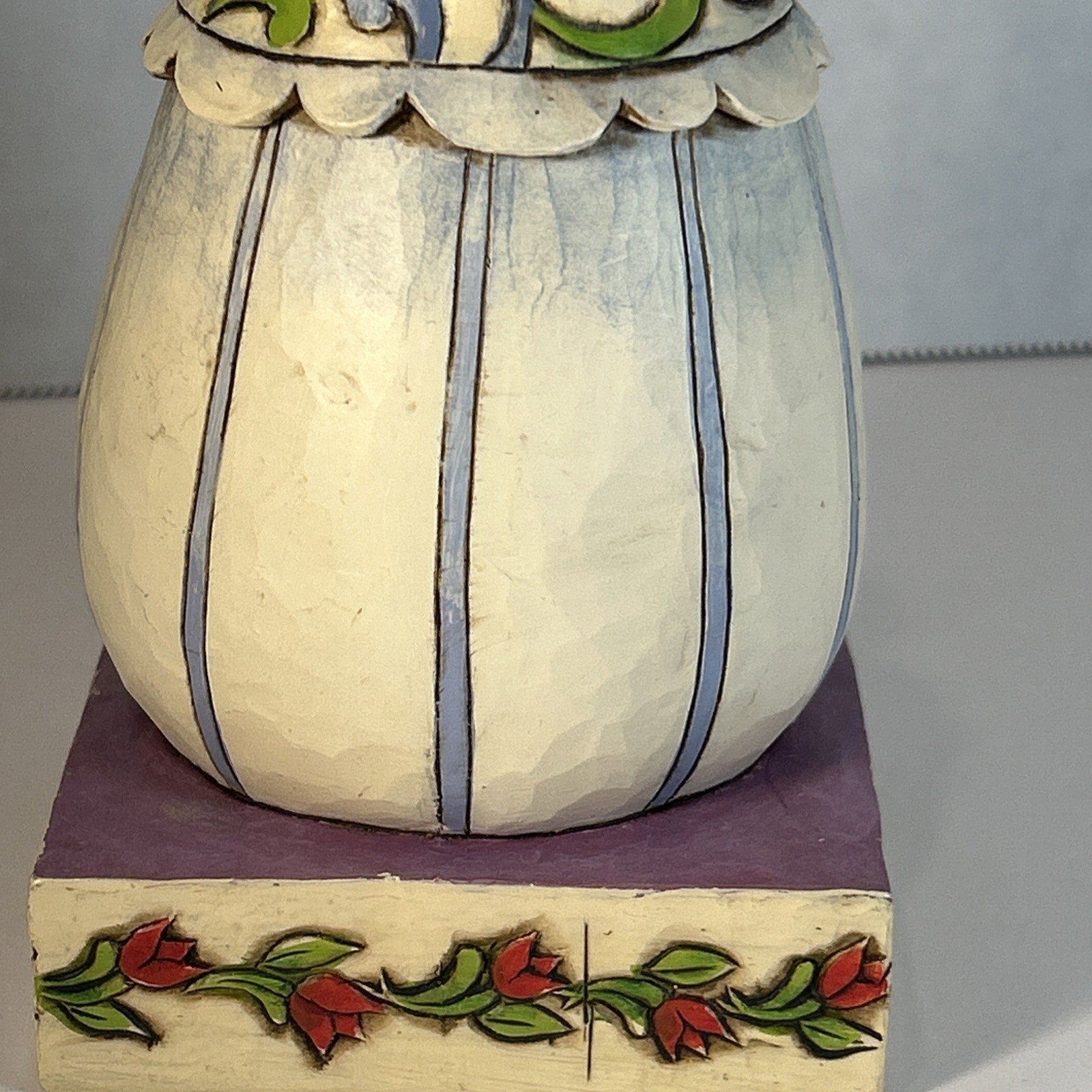 Jim Shore Heartwood Creek Snow Woman Winter Blossoms Figurine 2008 #4010358