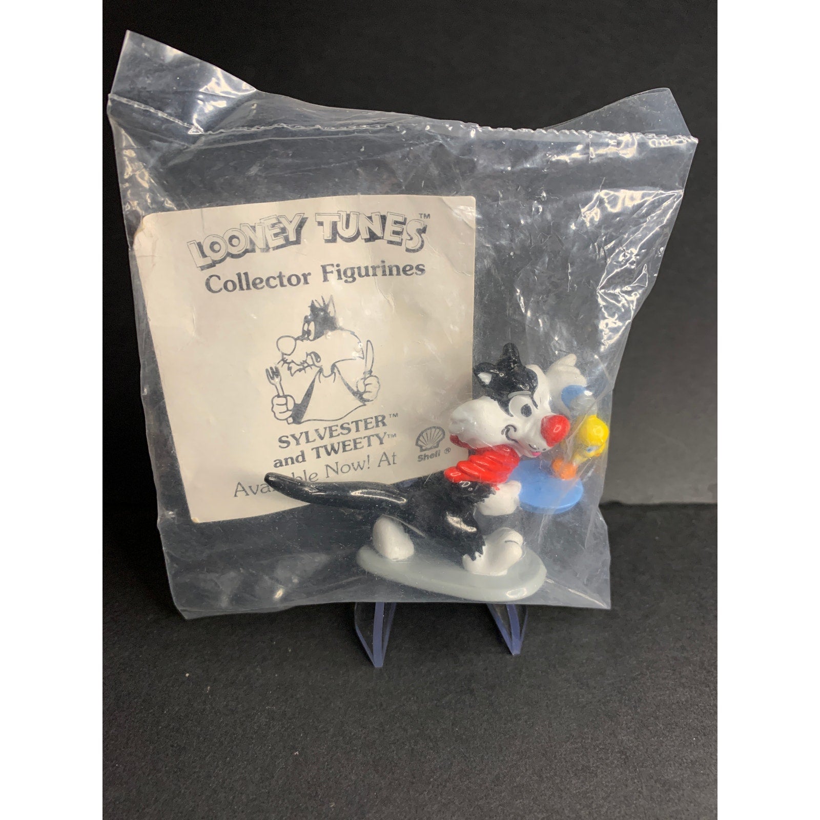 1990 Shell Oil Looney Tunes Applause Figures Lot of 5 3 Sealed 2 Loose Vintage