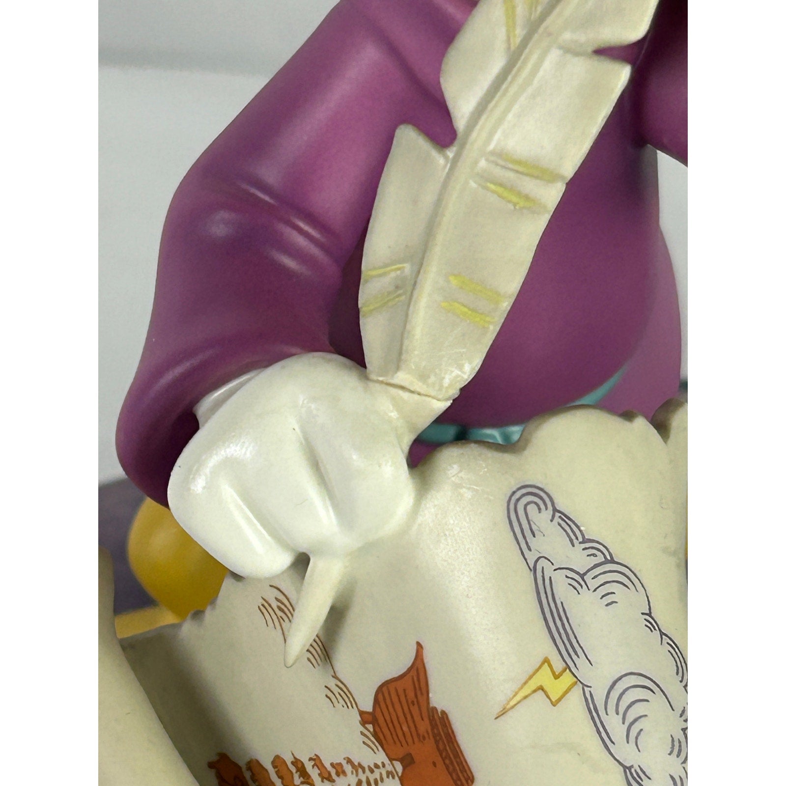 WDCC Disney Fantasia 2000 Donald Daisy Rain Scene Figurine Repair