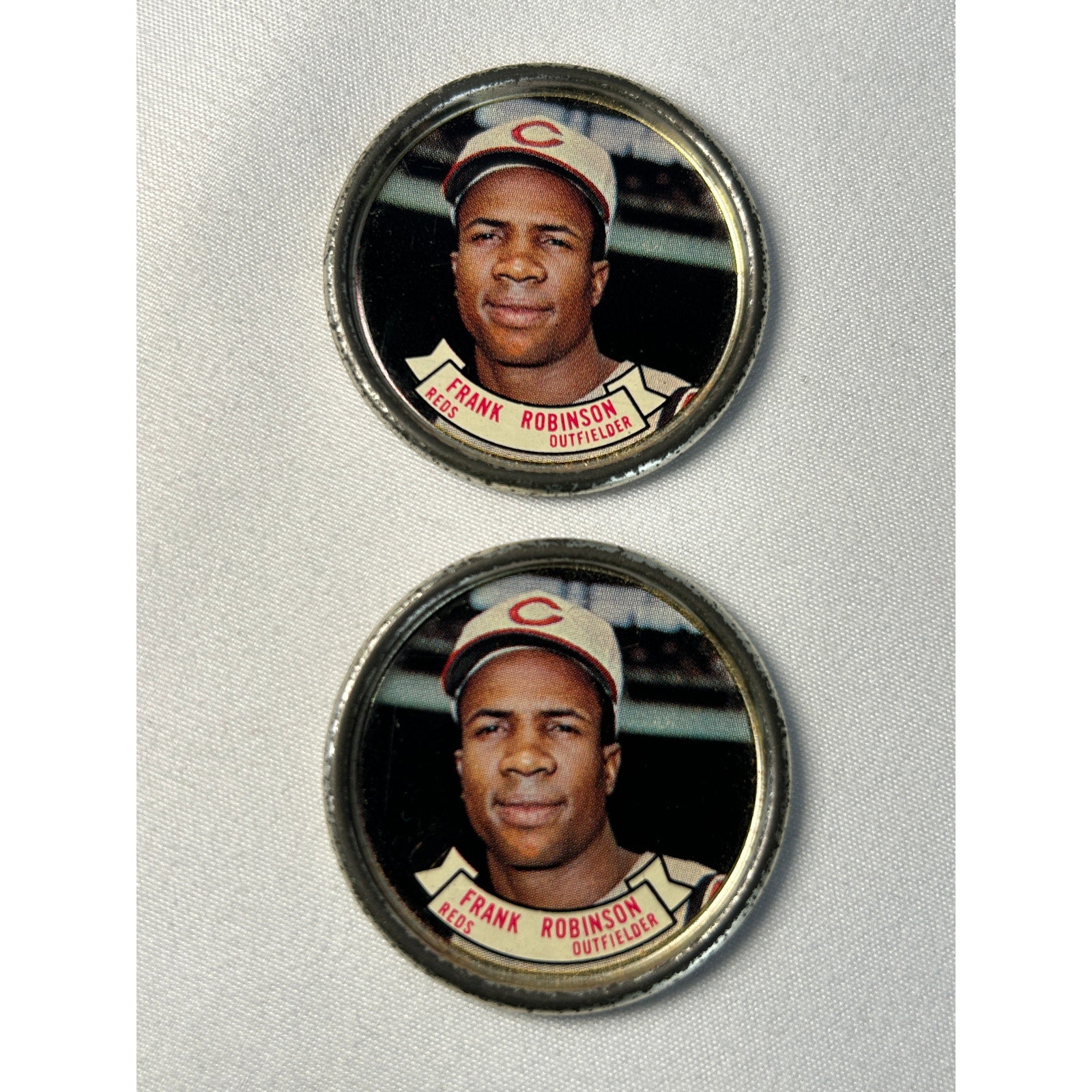 1964 Topps Baseball Coin Lot Frank Robinson V Pinson J. O’Toole Cincinnati Reds