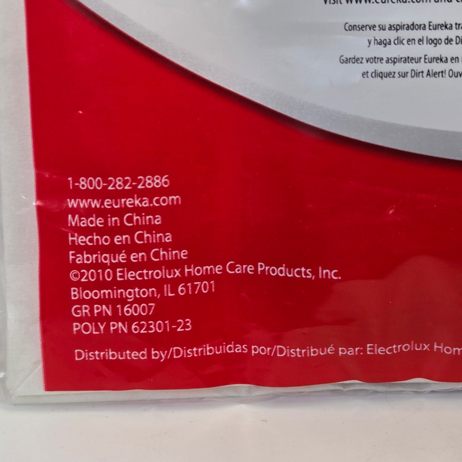 Eureka Vacuum Bags Type V (3 Pack) Fits 3800 3900 6700 6800 8000 8200 8900