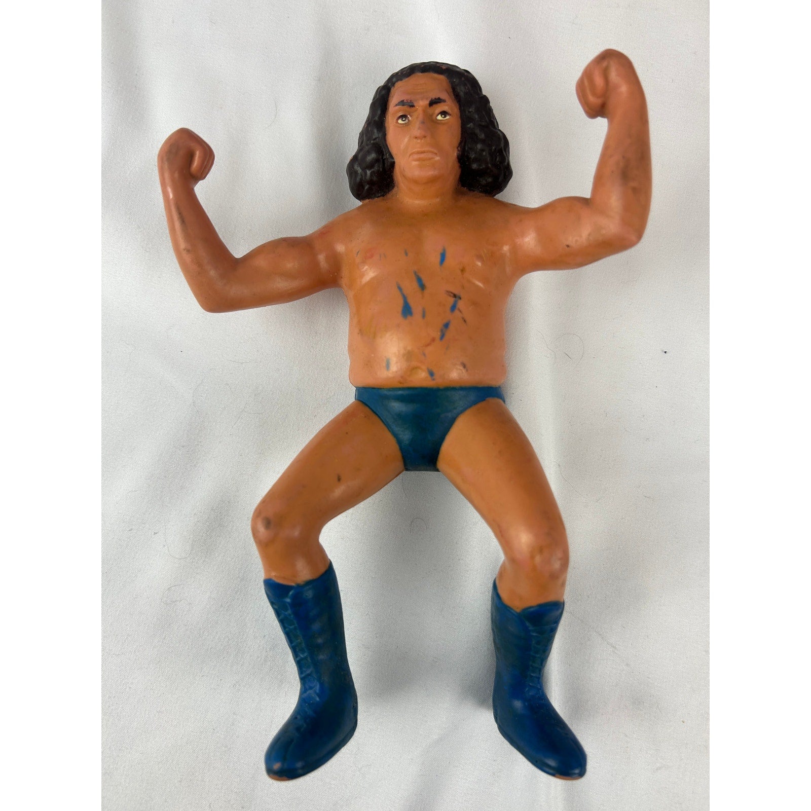 1984 WWF Wrestling Superstars 8 Inch Figures Lot of 7 Snuka Studd Andre Hogan