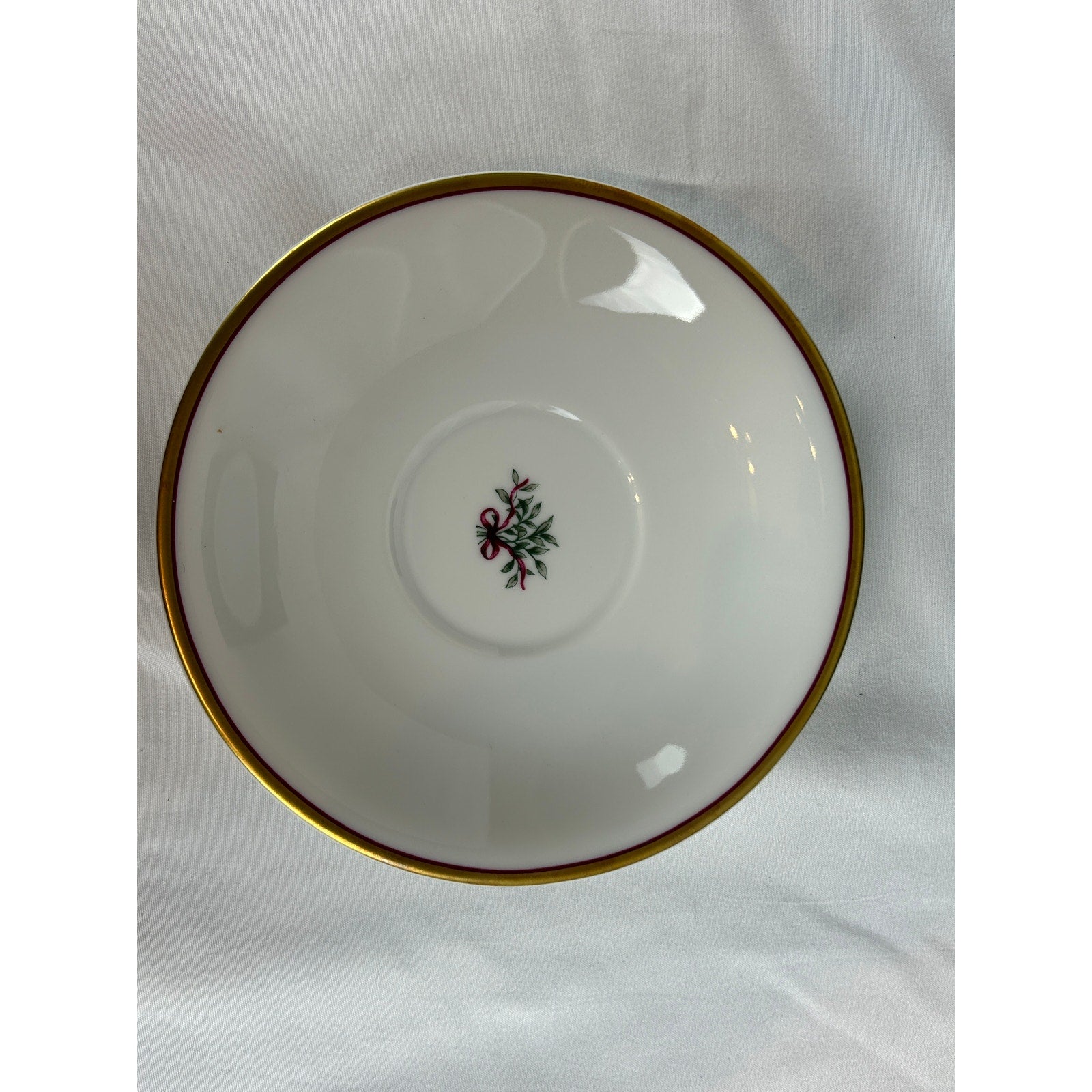 Bing Grondahl 1999 Holiday Cup Saucer Dessert Plate Set Jette Frolich Box