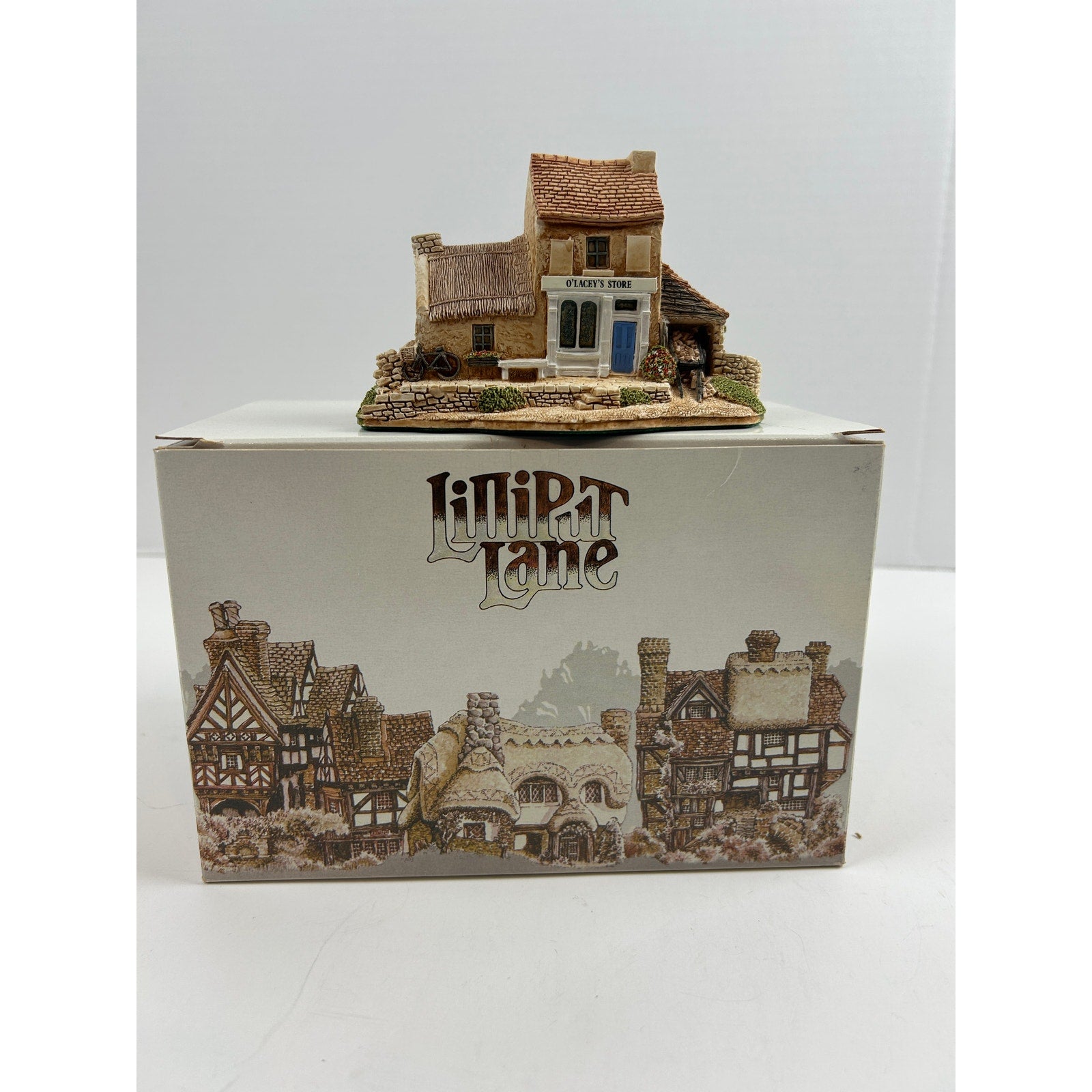 Lilliput Lane O’Lacey’s Store 1989 Irish Collection Cottage w/ Box