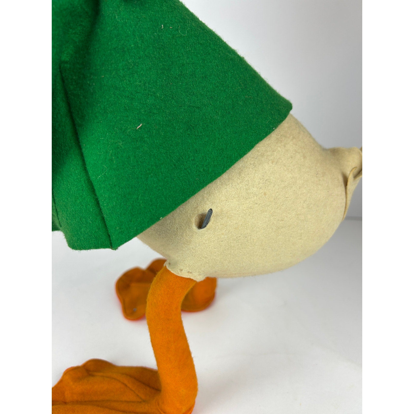 Vintage Wool Felt Donald Duck Figure Made in Italy for Saks Fifth Avenue