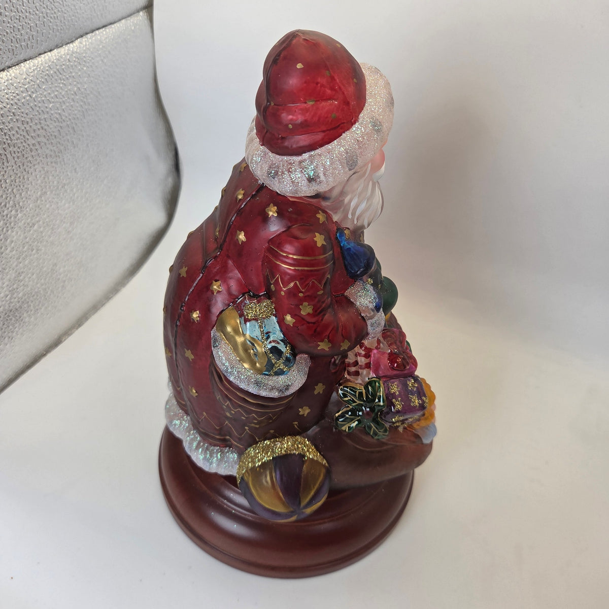 Merck Old World Christmas Legendary Father Christmas Light 2000 Boxed 10"