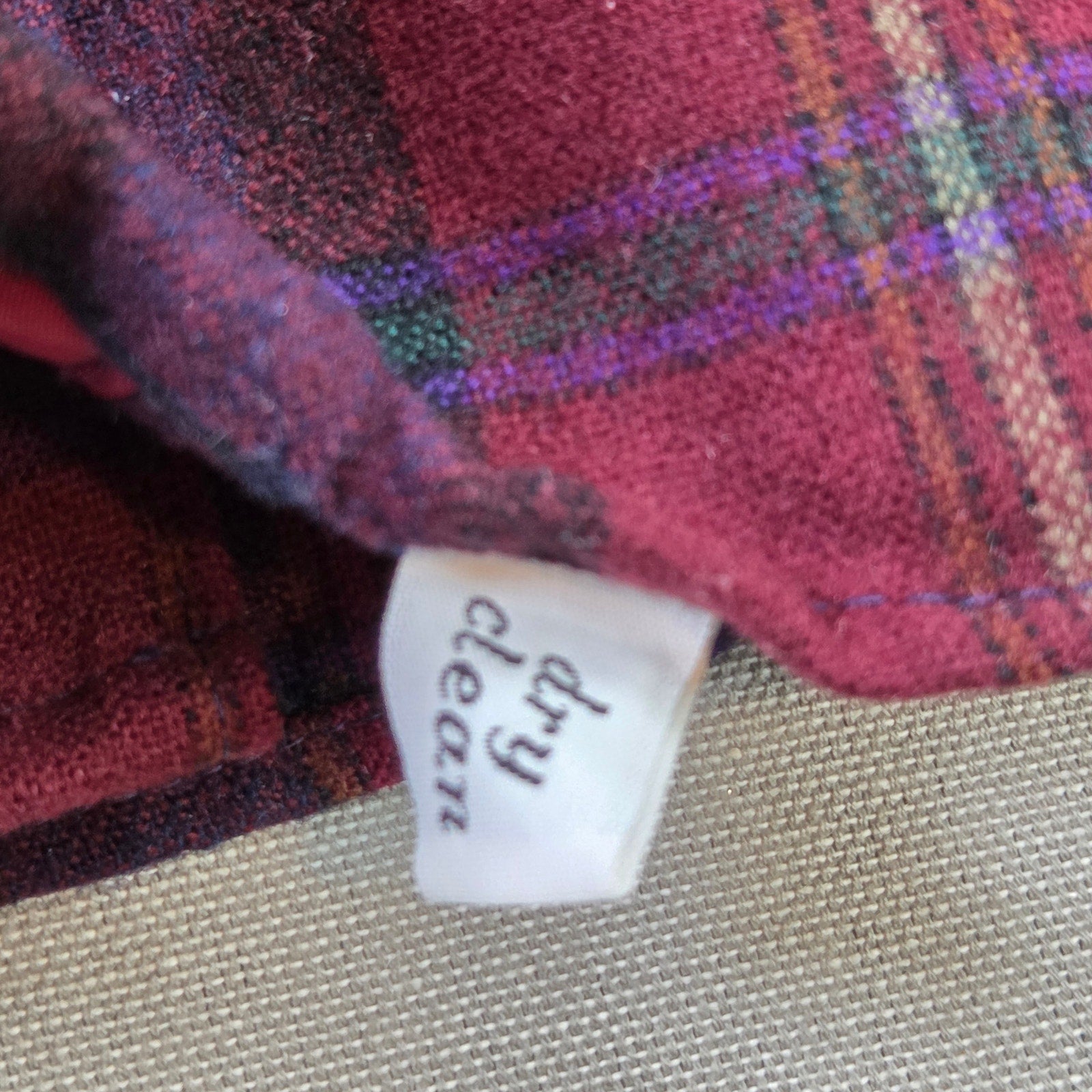 Pendleton Lobo Virgin Wool Plaid Button Down Shirt USA Mens Large Vintage