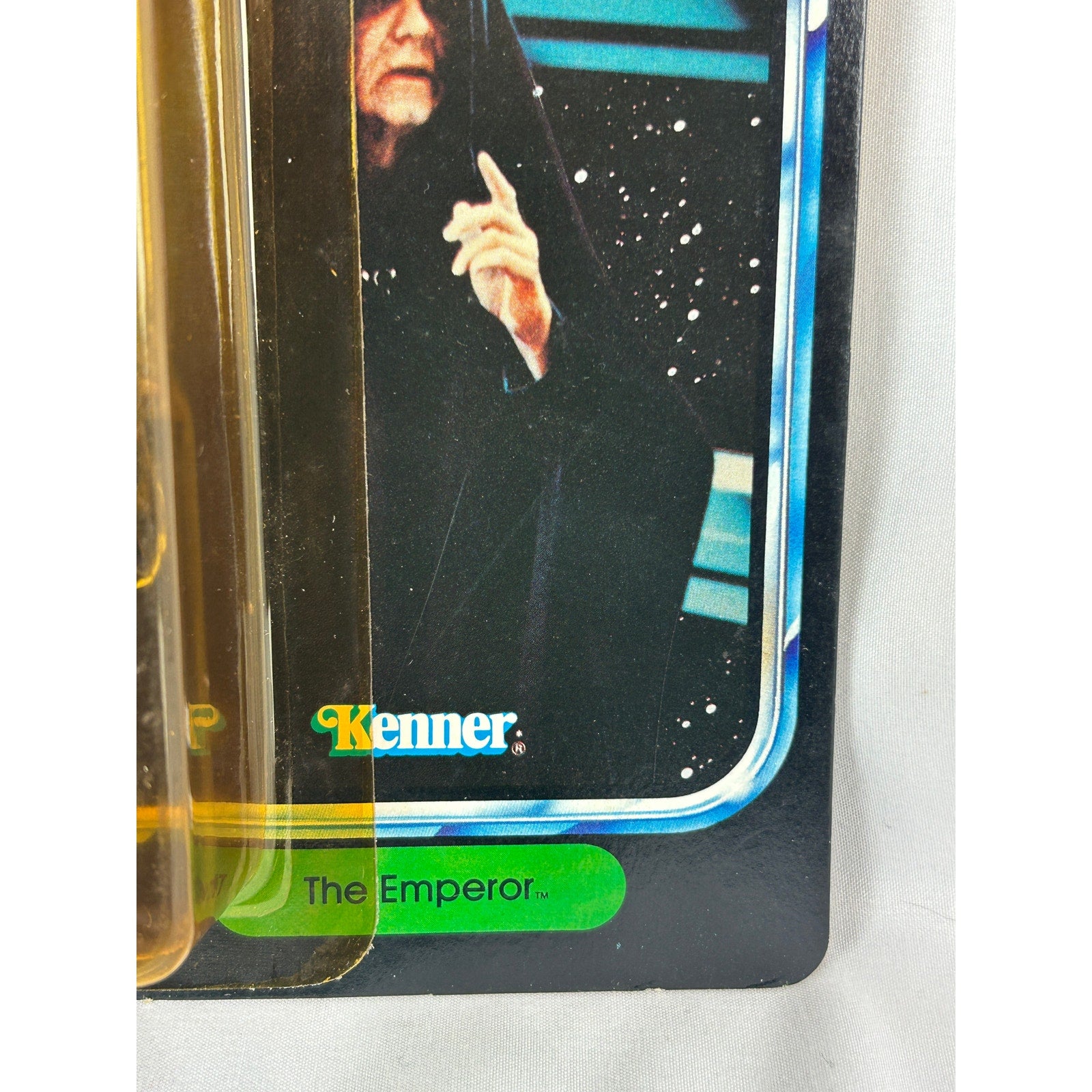 Vintage 1984 Kenner Star Wars POTF The Emperor 92-Back Carded Figure No Coin MOC