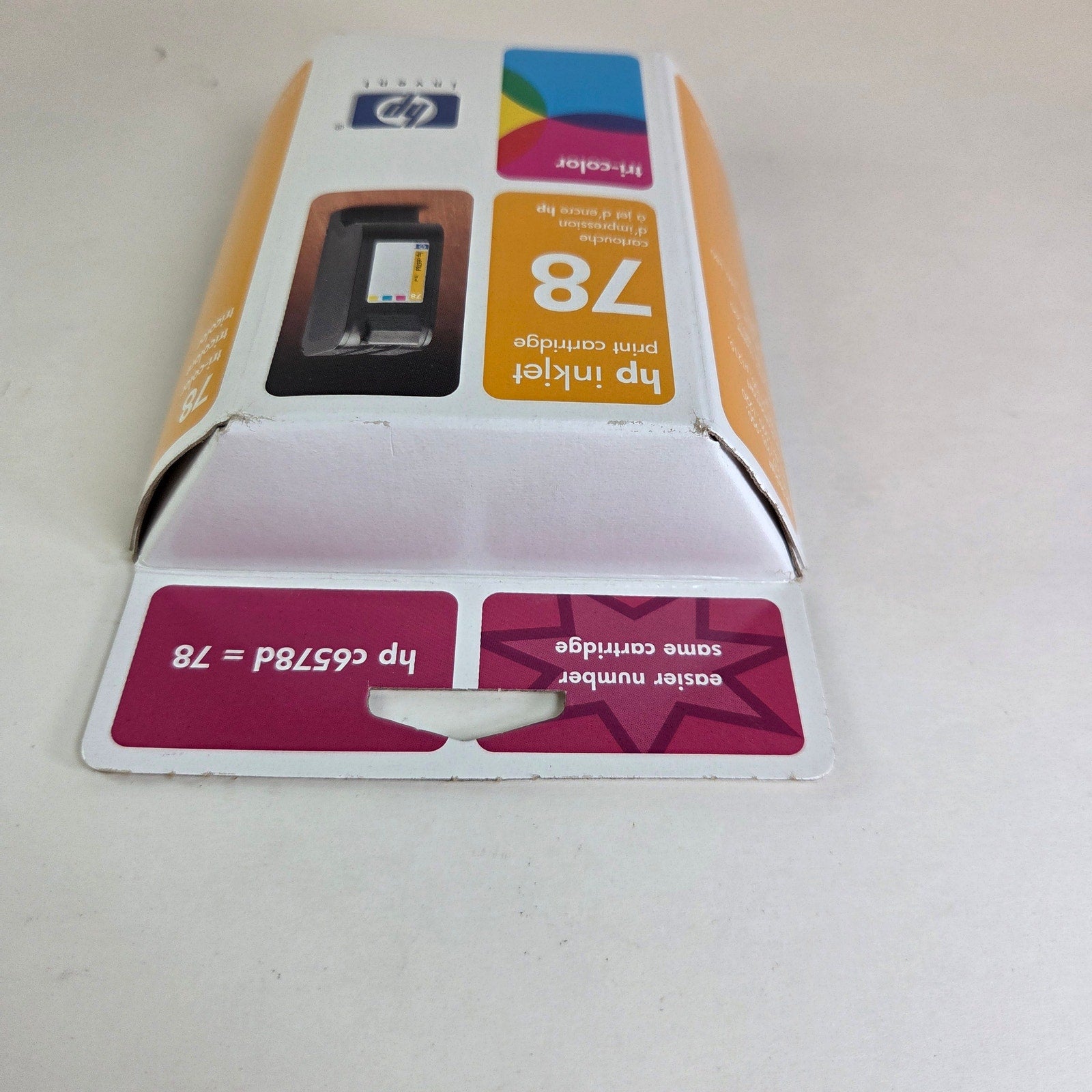 HP 78 Tri-Color Ink Cartridge C6578DN Sealed Expired 2002