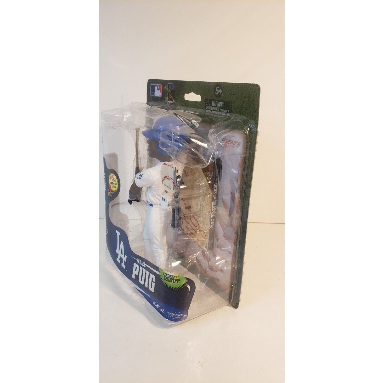 McFarlane Yasiel Puig Los Angeles Dodgers MLB Big Head series 32 (rookie piece)