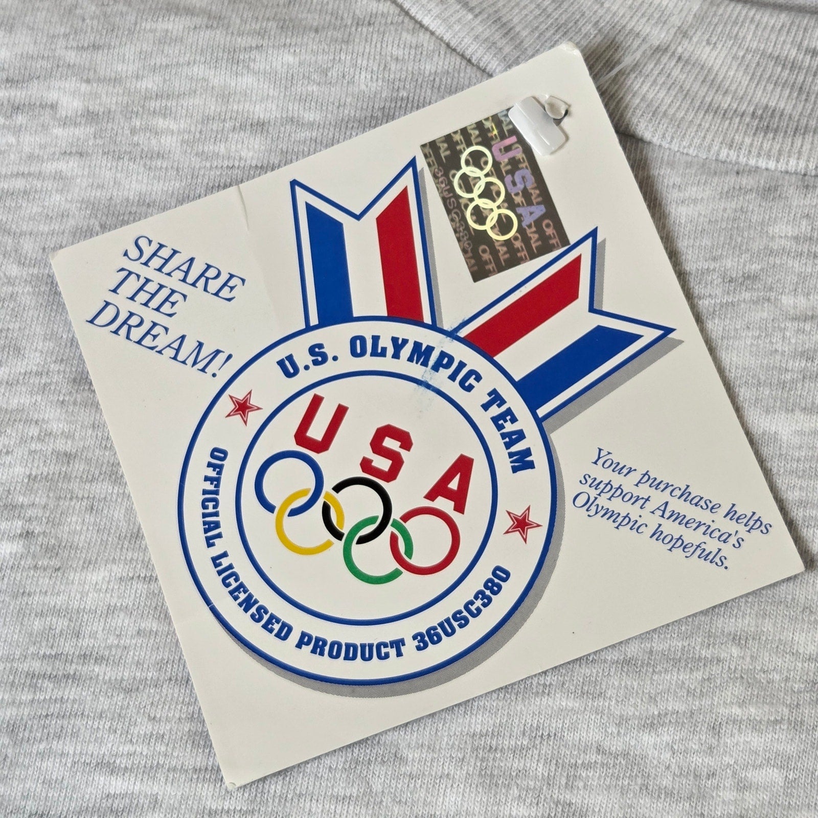Hanes Coca Cola 1996 Olympic Games Made in USA T Shirt Adult L Single Stitch NWT
