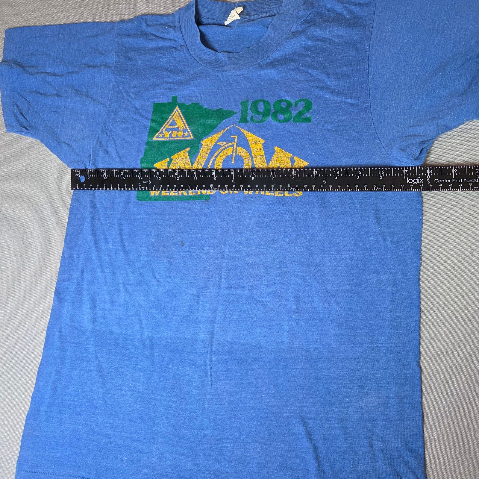 Vintage 1982 Weekend on Wheels WOW Screen Stars Single Stitch T-Shirt