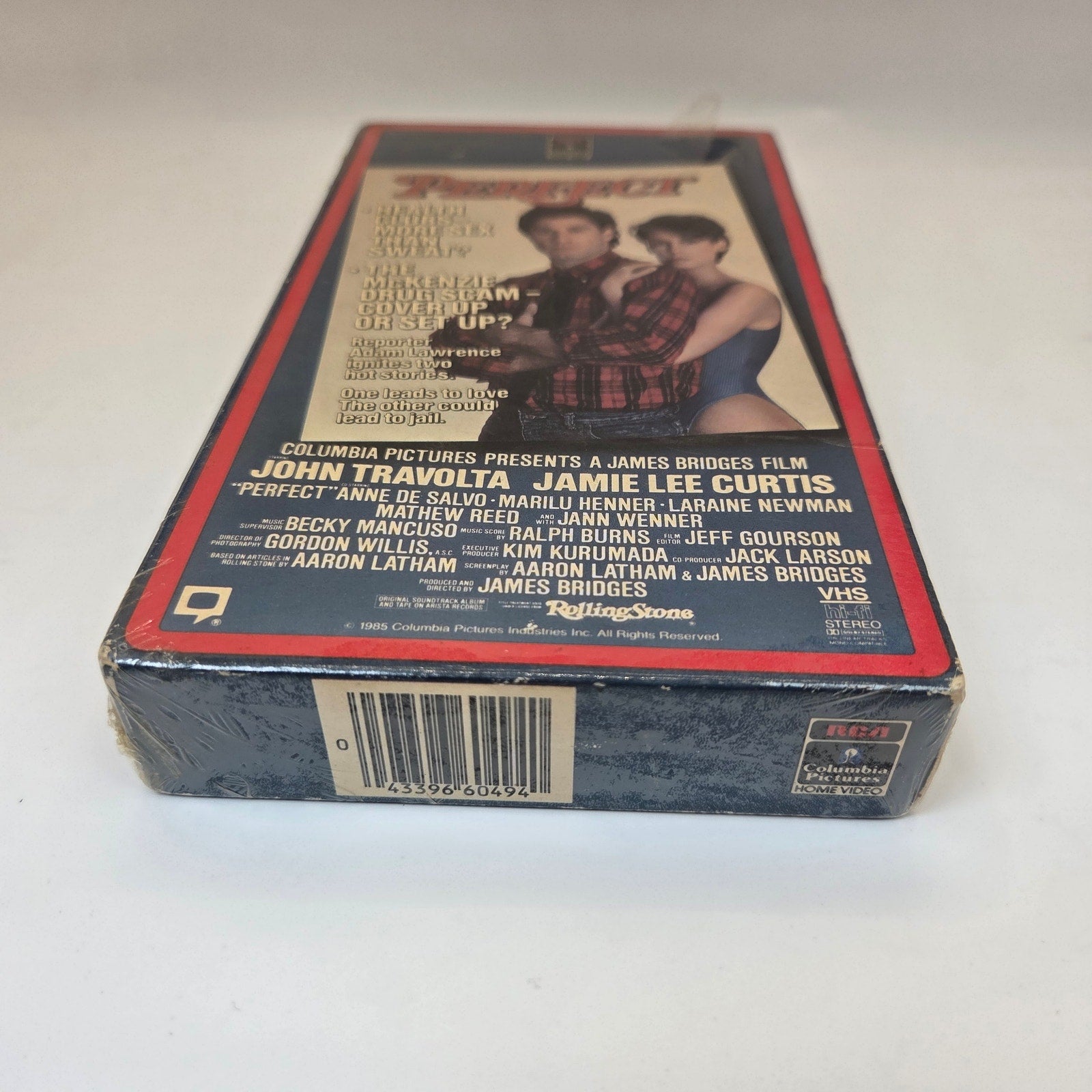 Perfect Sealed VHS 1985 John Travolta Jamie Lee Curtis RCA Columbia