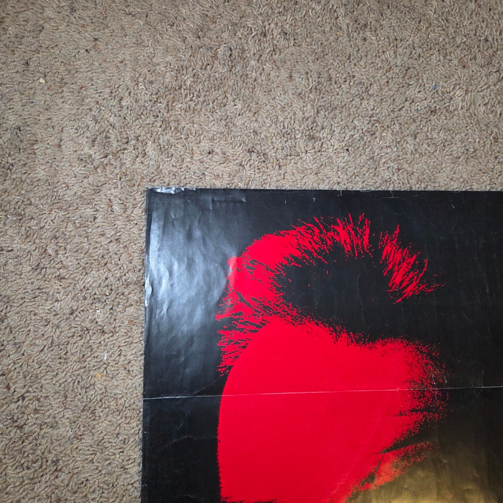 Original 1990 Hunt for Red October Movie Poster 27x39 Sean Connery Alec Baldwin