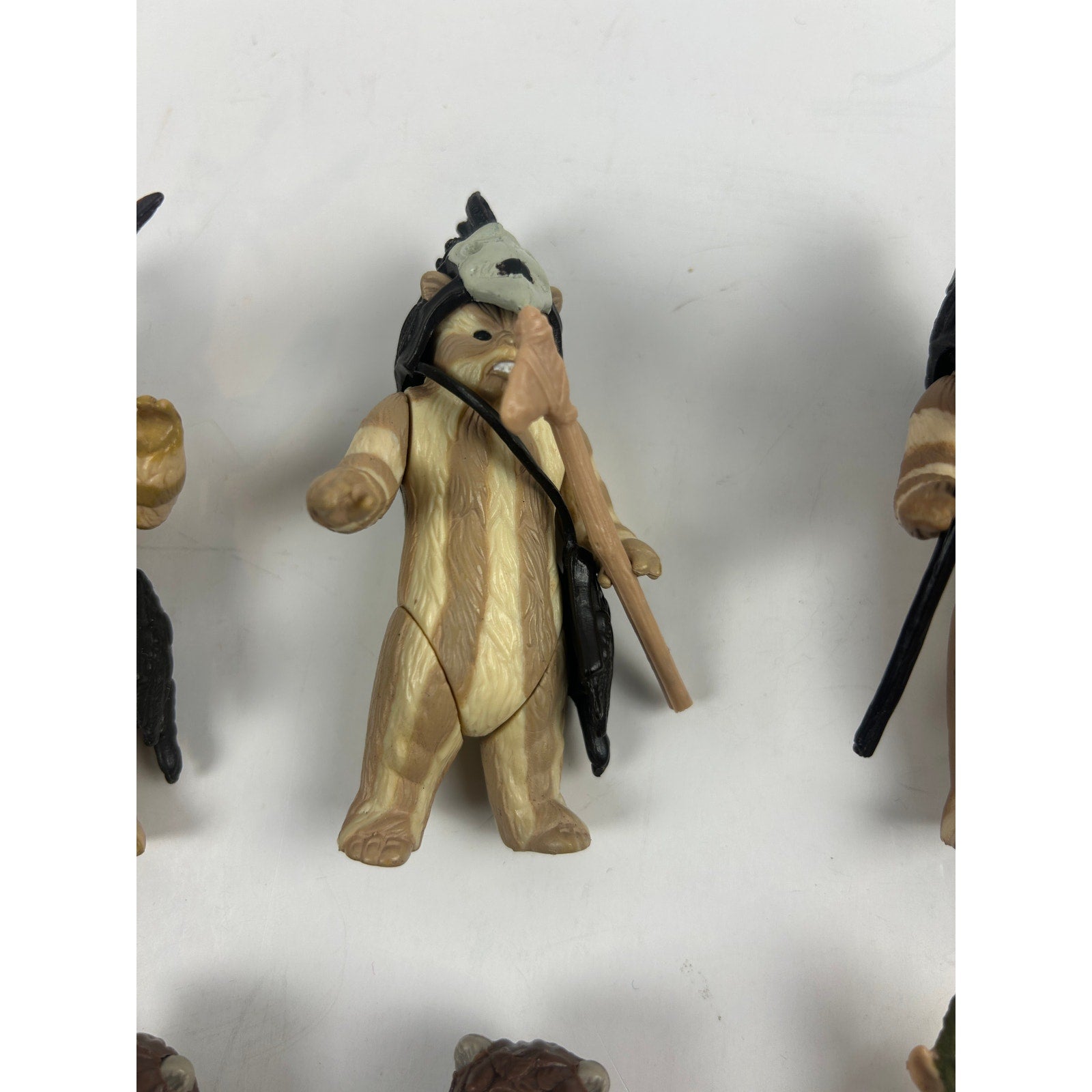 Star Wars Kenner Ewok Village Playset w/ 7 Ewok Figures & Accessories 1983