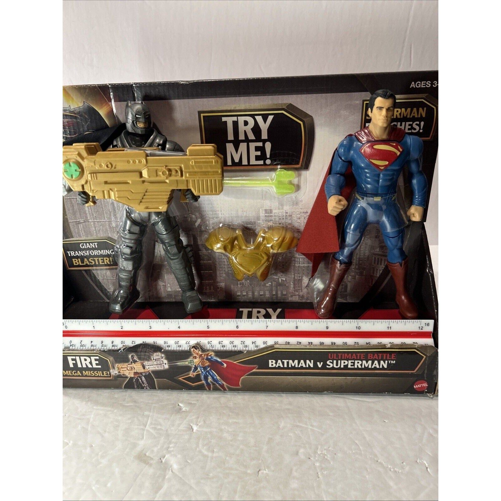 DC Comics Batman vs Superman Ultimate Battle Action Figures 2 Pack NIB
