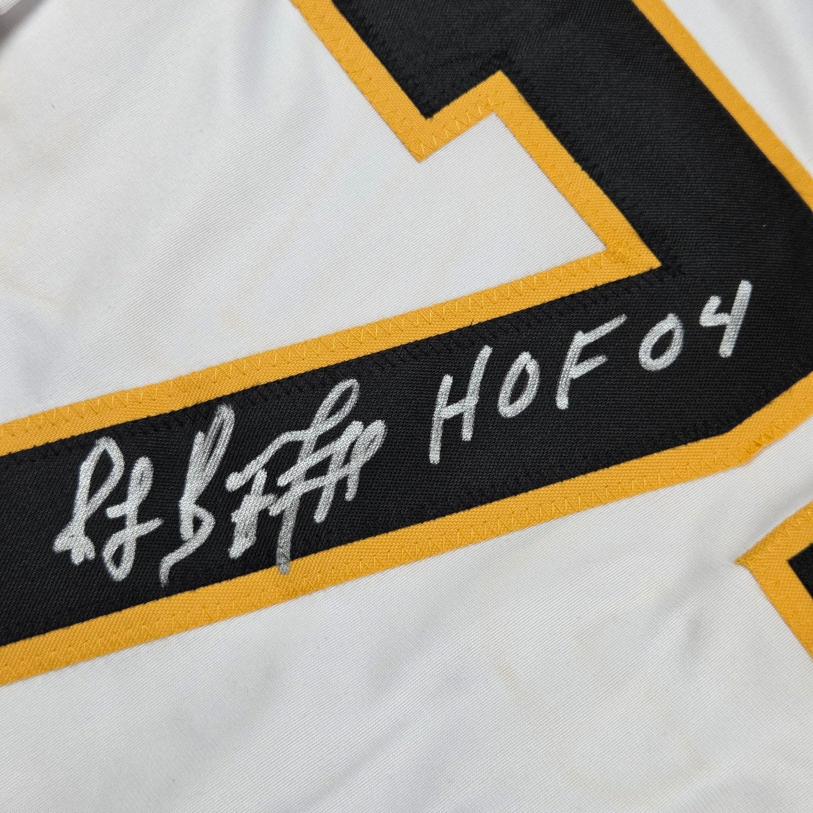 Ray Bourque HOF 04 Signed Boston Bruins Custom Jersey BAS Witness Beckett COA