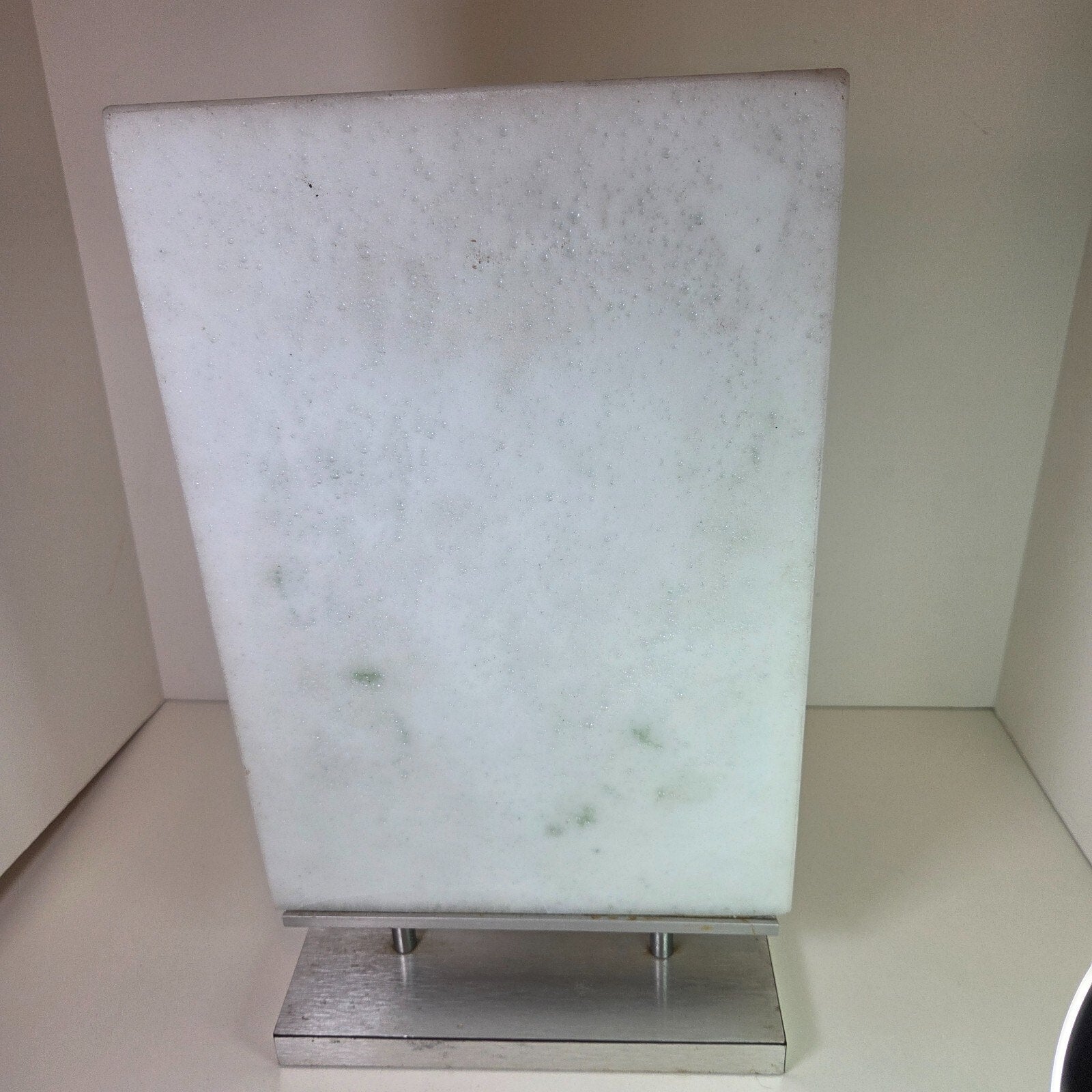 Daum France Pate de Verre Sculpture “Piccolo Fiore” by Ernesto Treccani Signed 14"